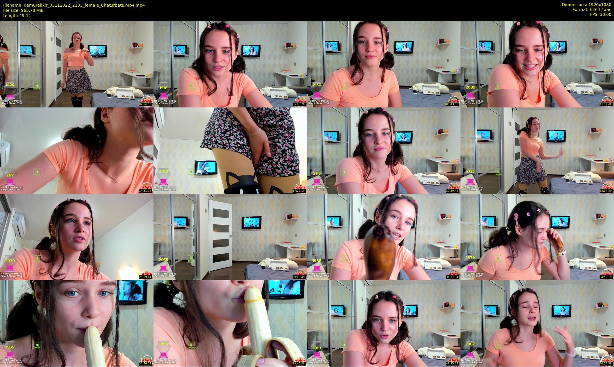 demurelixir — 50 minute Chaturbate female cam show recording, 1080p, Nov 3, 2022
