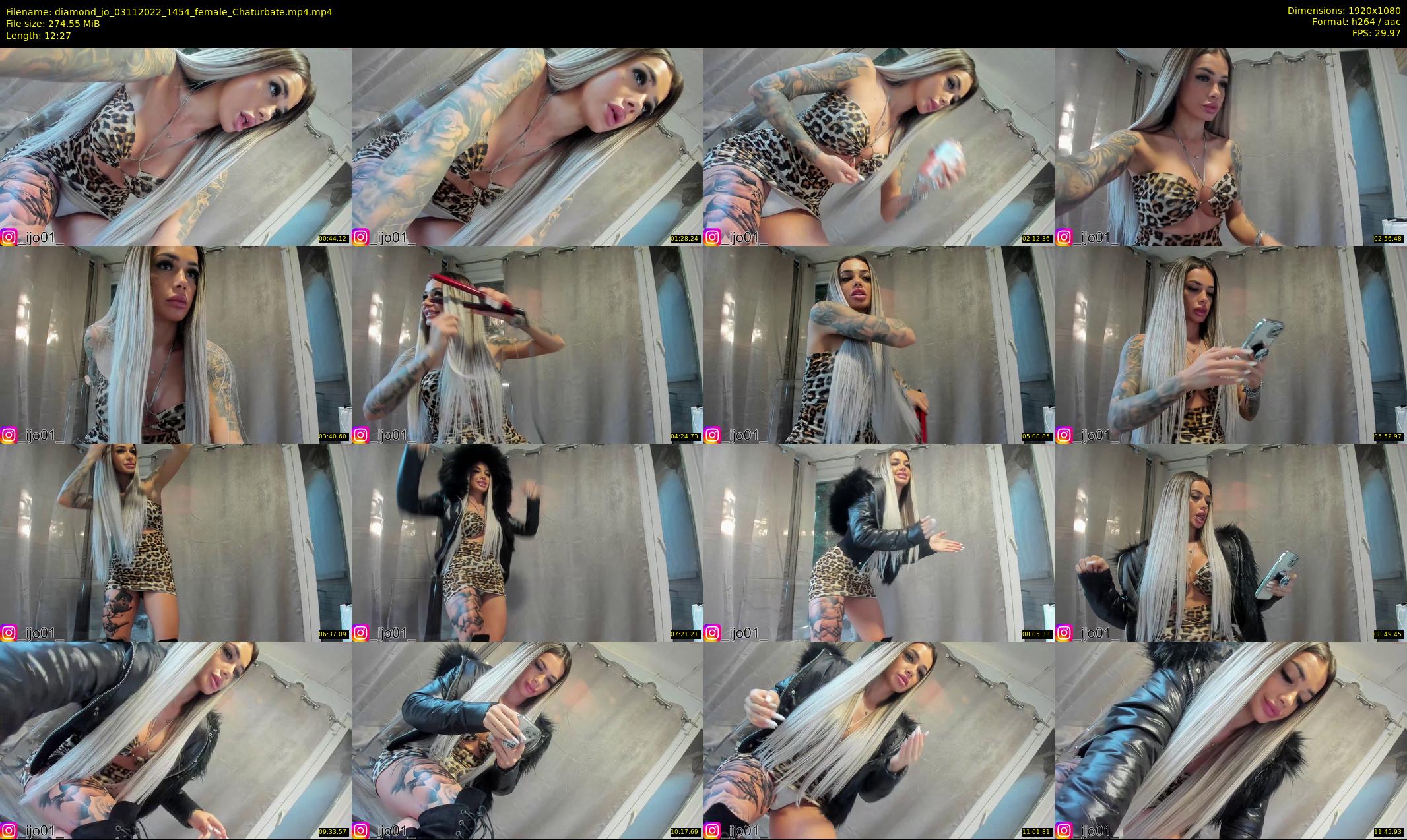 diamond_jo — 13 minute Chaturbate female cam show recording, 1080p, Nov 3, 2022