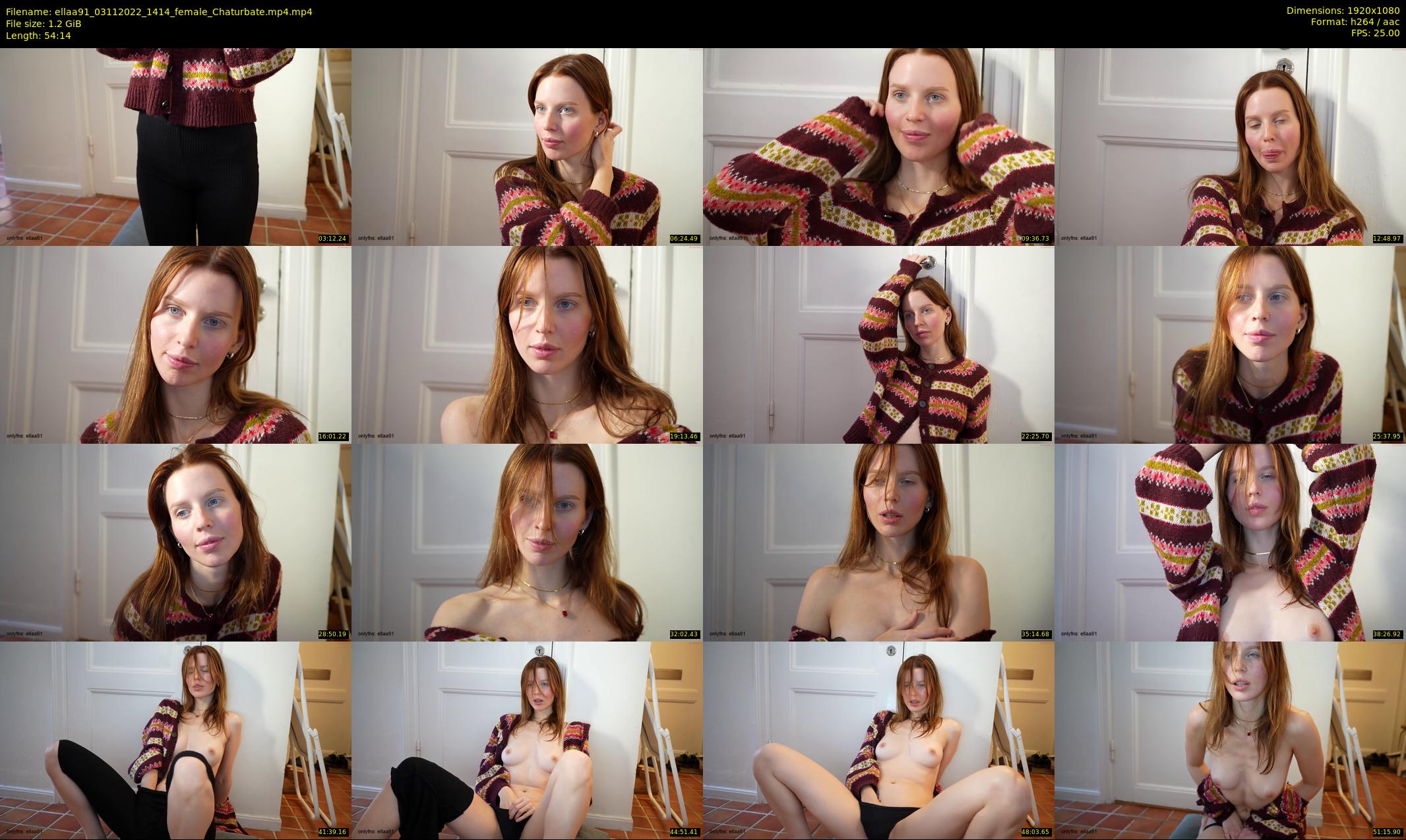ellaa91 — 55 minute Chaturbate female cam show recording, 1080p, Nov 3, 2022