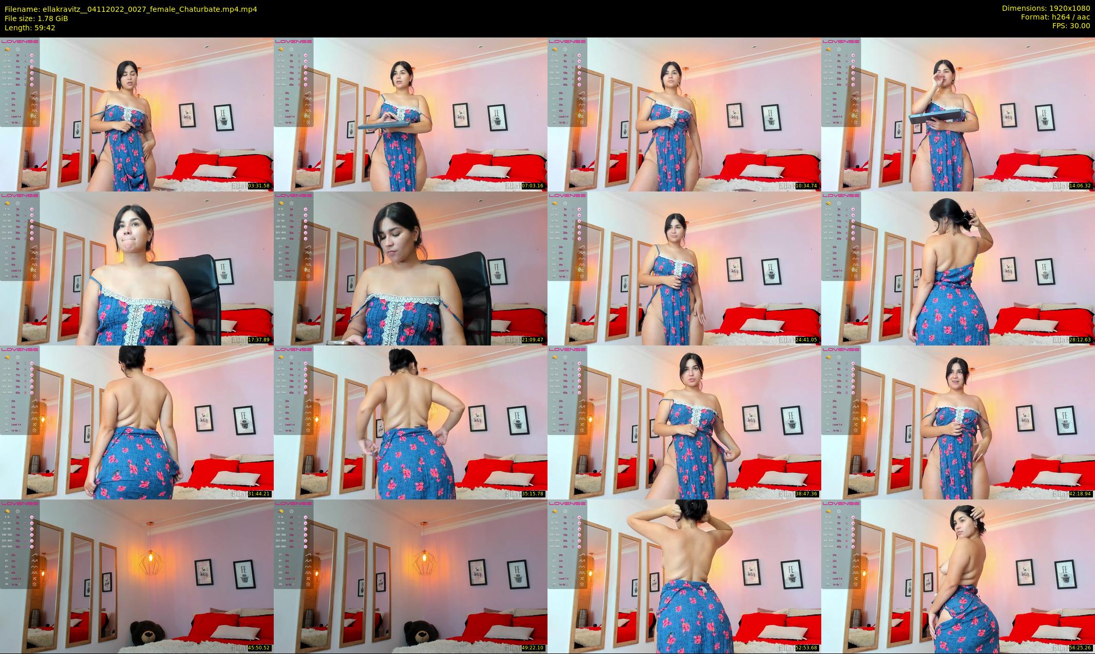ellakravitz_ — 60 minute Chaturbate female cam show recording, 1080p, Nov 4, 2022