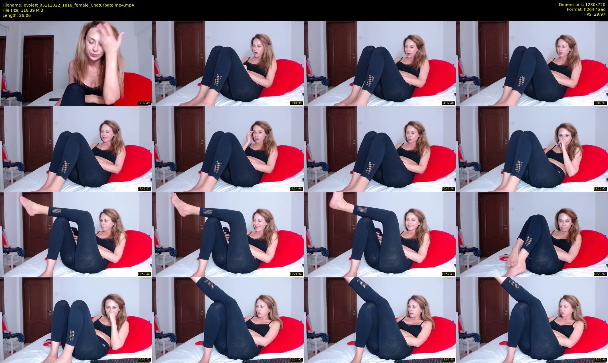 evolett — 27 minute Chaturbate female cam show recording, 720p, Nov 3, 2022