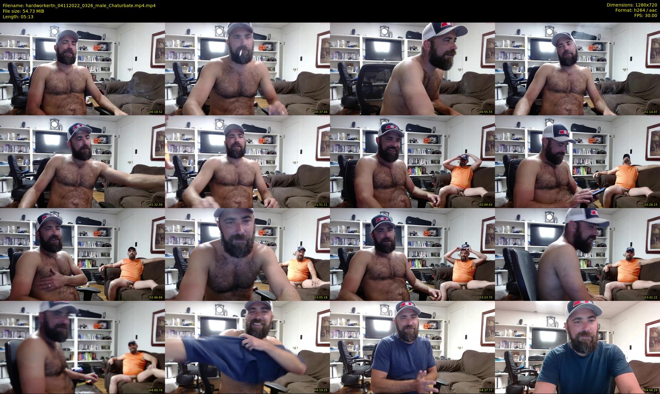 hardworkertn — 6 minute Chaturbate male cam show recording, 720p, Nov 4, 2022