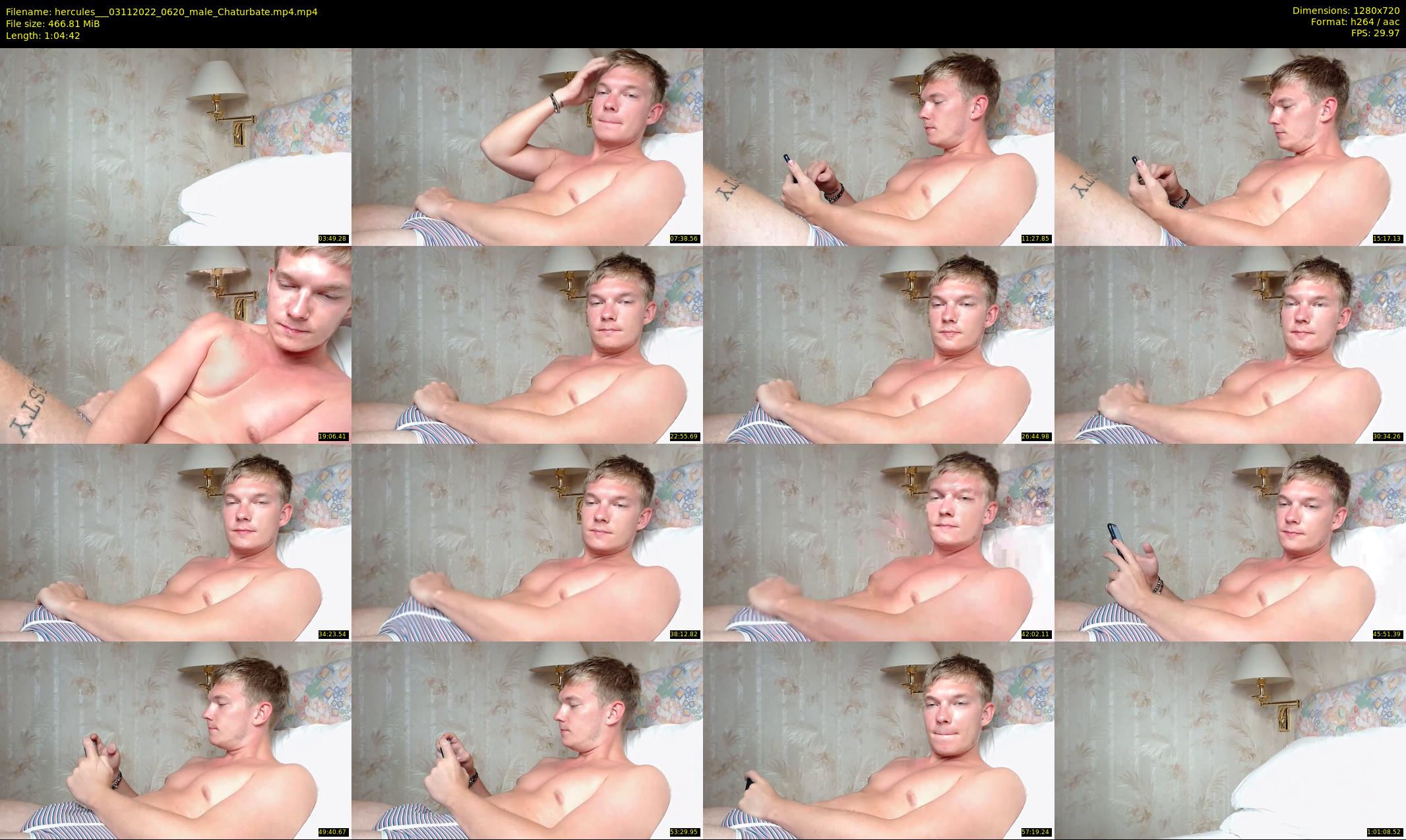 hercules__ — 65 minute Chaturbate male cam show recording, 720p, Nov 3, 2022