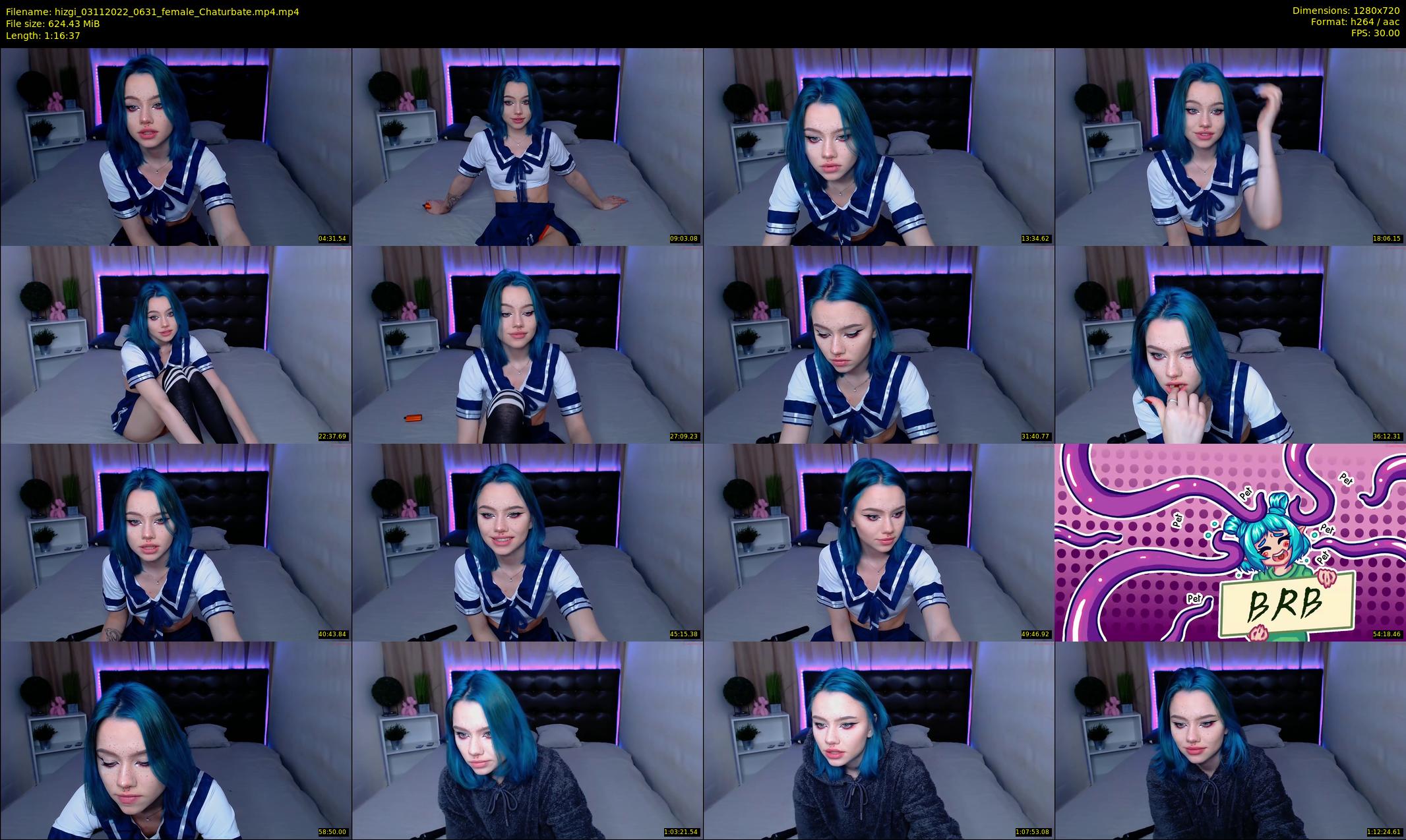 hizgi — 77 minute Chaturbate couple cam show recording, 720p, Nov 3, 2022