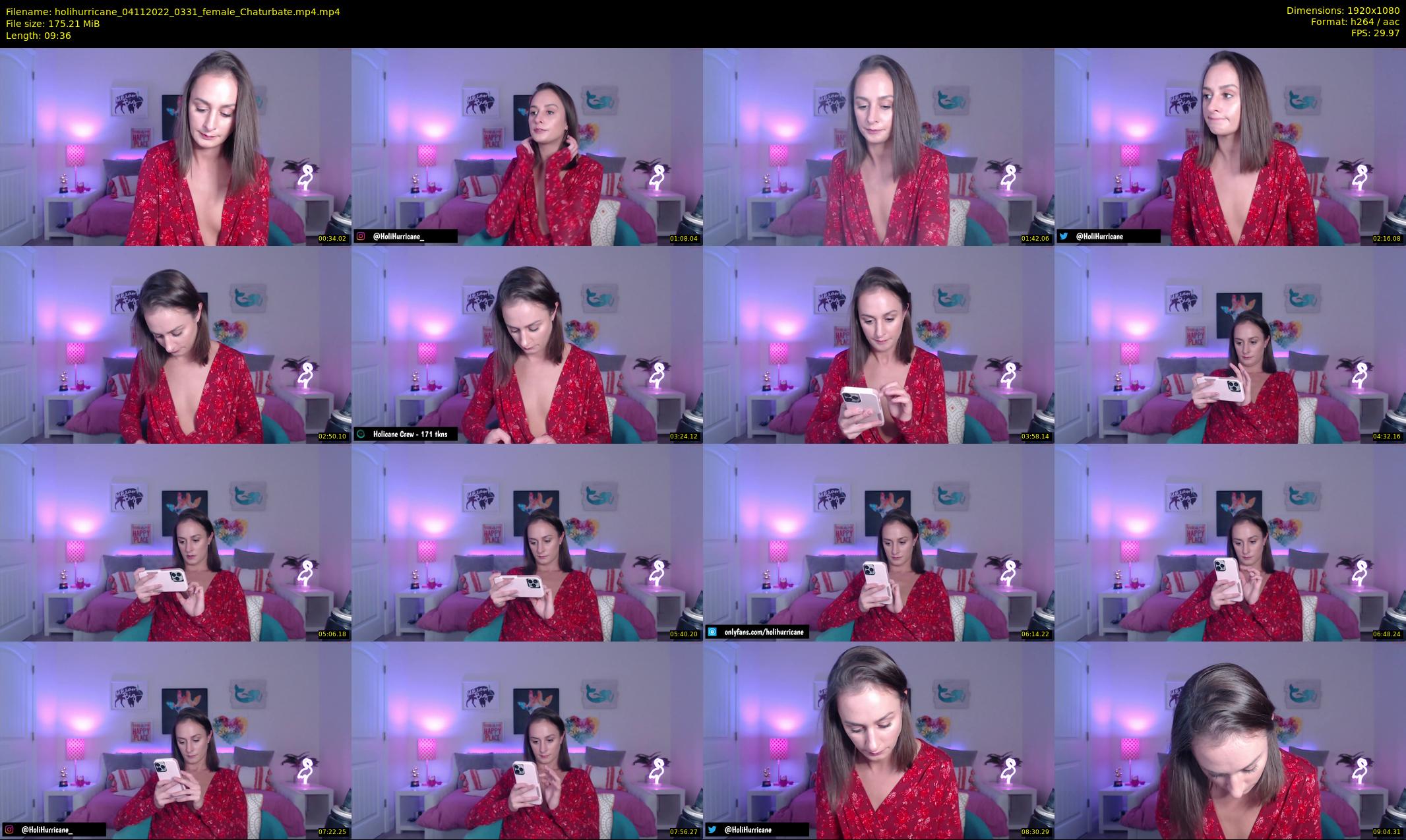 holihurricane — 10 minute Chaturbate female cam show recording, 1080p, Nov 4, 2022