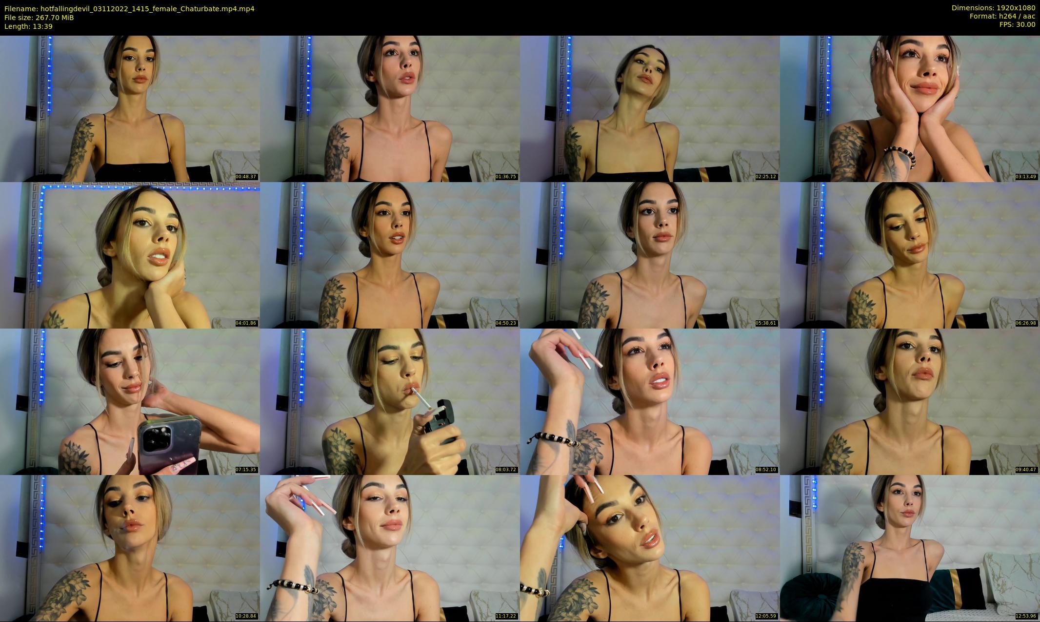 hotfallingdevil — 14 minute Chaturbate female cam show recording, 1080p, Nov 3, 2022