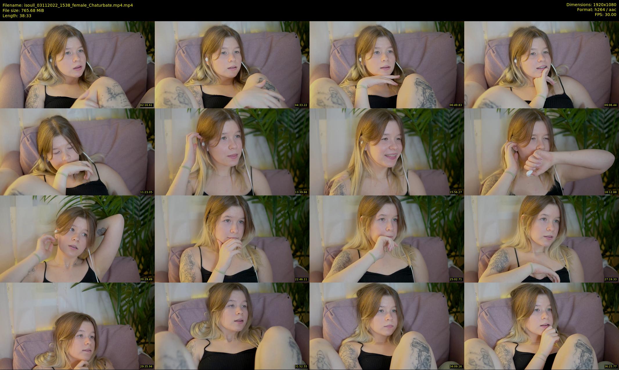 isoull — 39 minute Chaturbate female cam show recording, 1080p, Nov 3, 2022