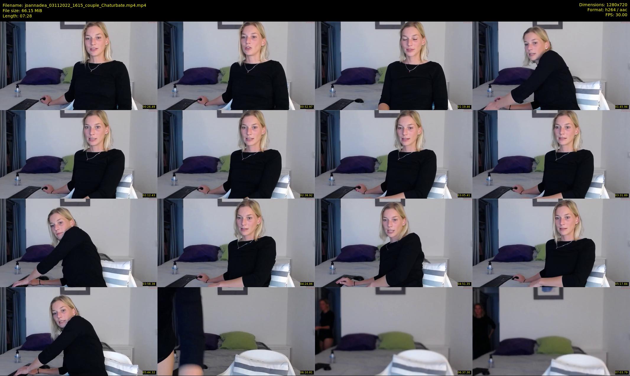 joannadea — 8 minute Chaturbate female cam show recording, 720p, Nov 3, 2022