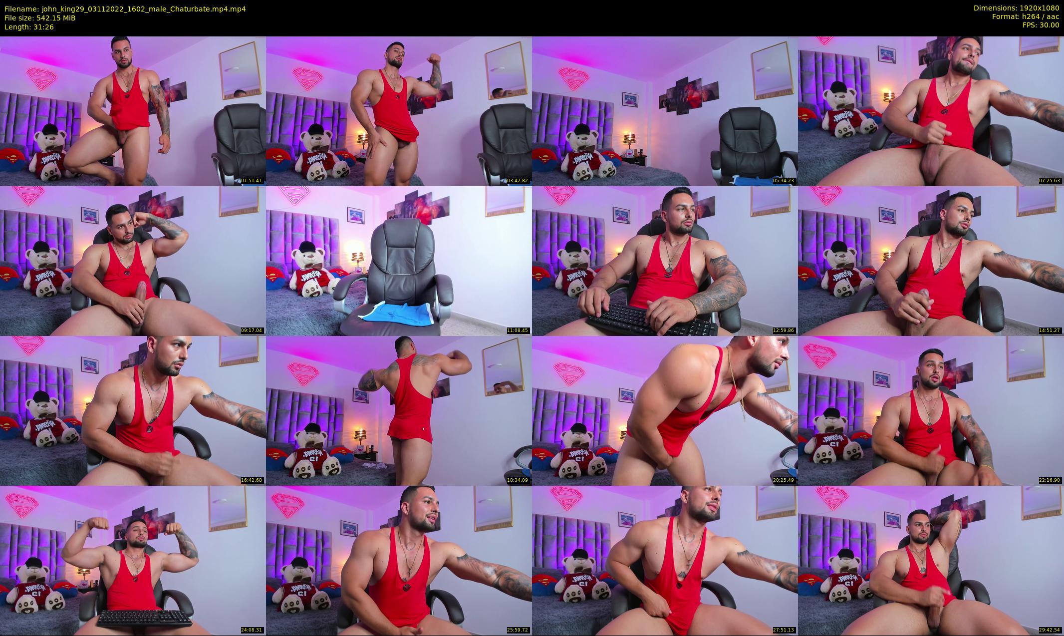 john_king29 — 32 minute Chaturbate male cam show recording, 1080p, Nov 3, 2022