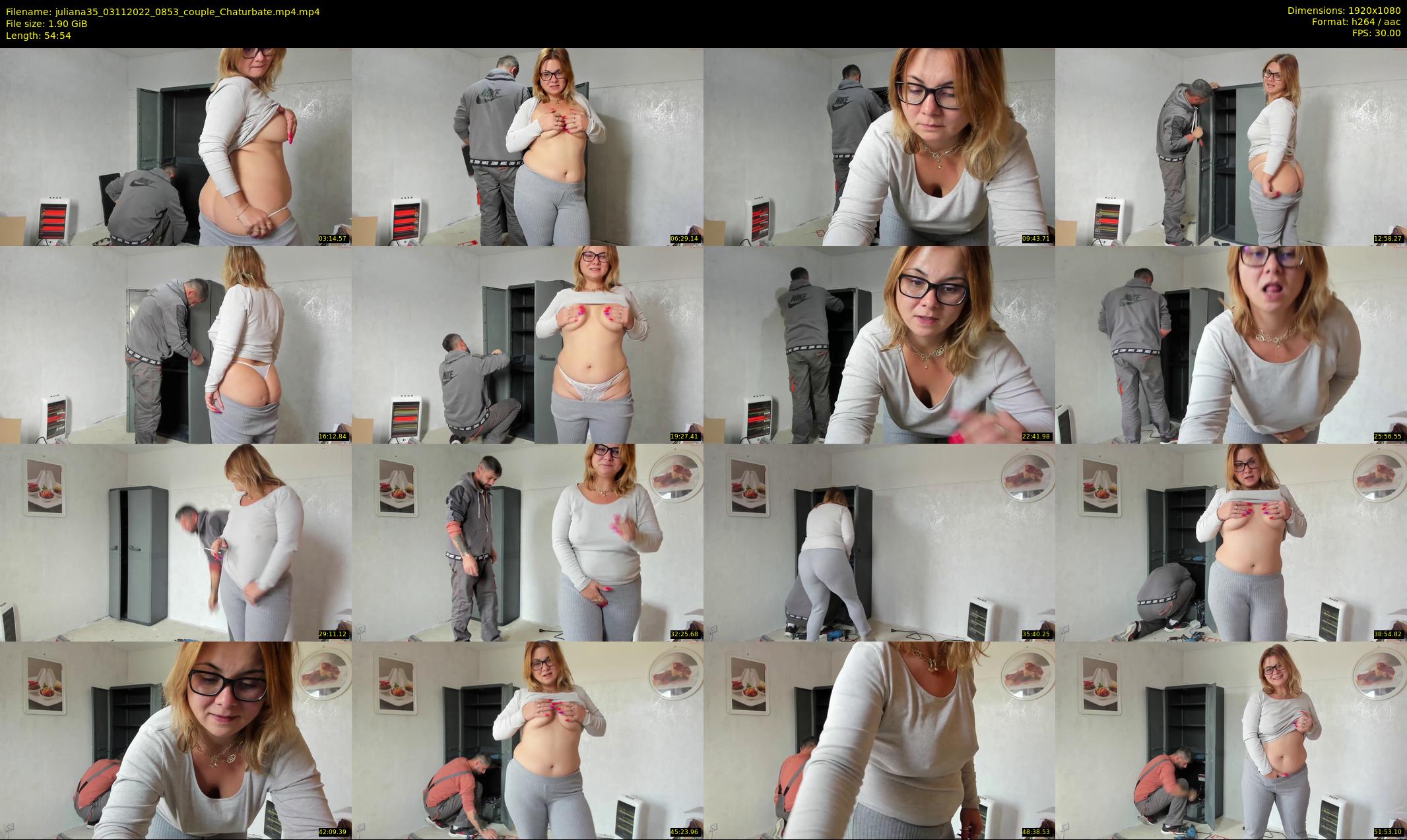 juliana35 — 55 minute Chaturbate couple cam show recording, 1080p, Nov 3, 2022