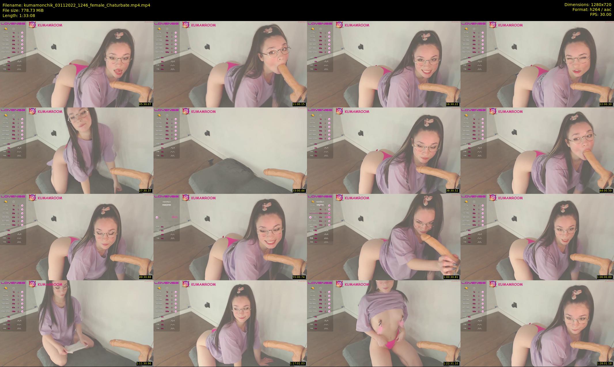 kumamonchik — 94 minute Chaturbate couple cam show recording, 720p, Nov 3, 2022