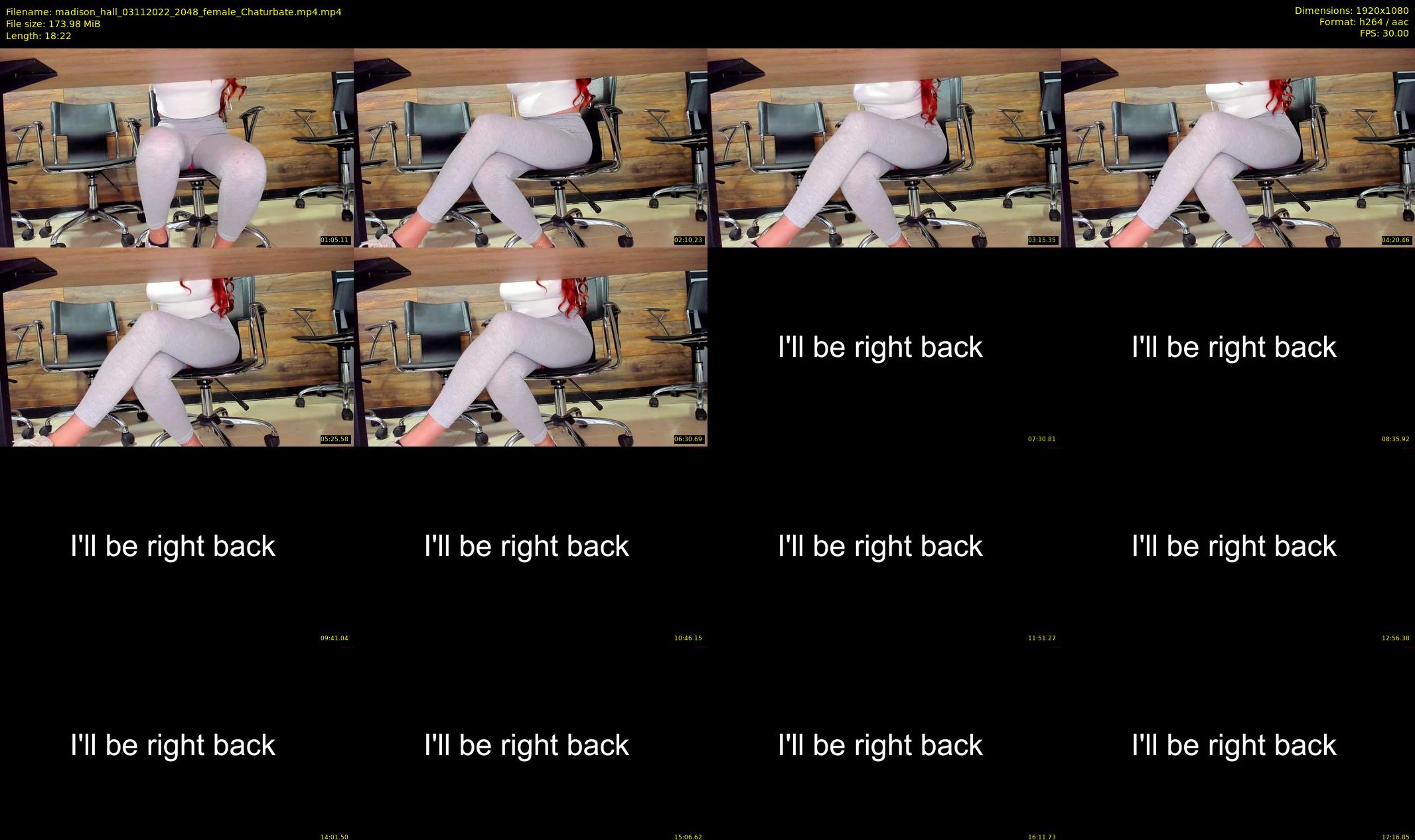 madison_hall — 19 minute Chaturbate female cam show recording, 1080p, Nov 3, 2022
