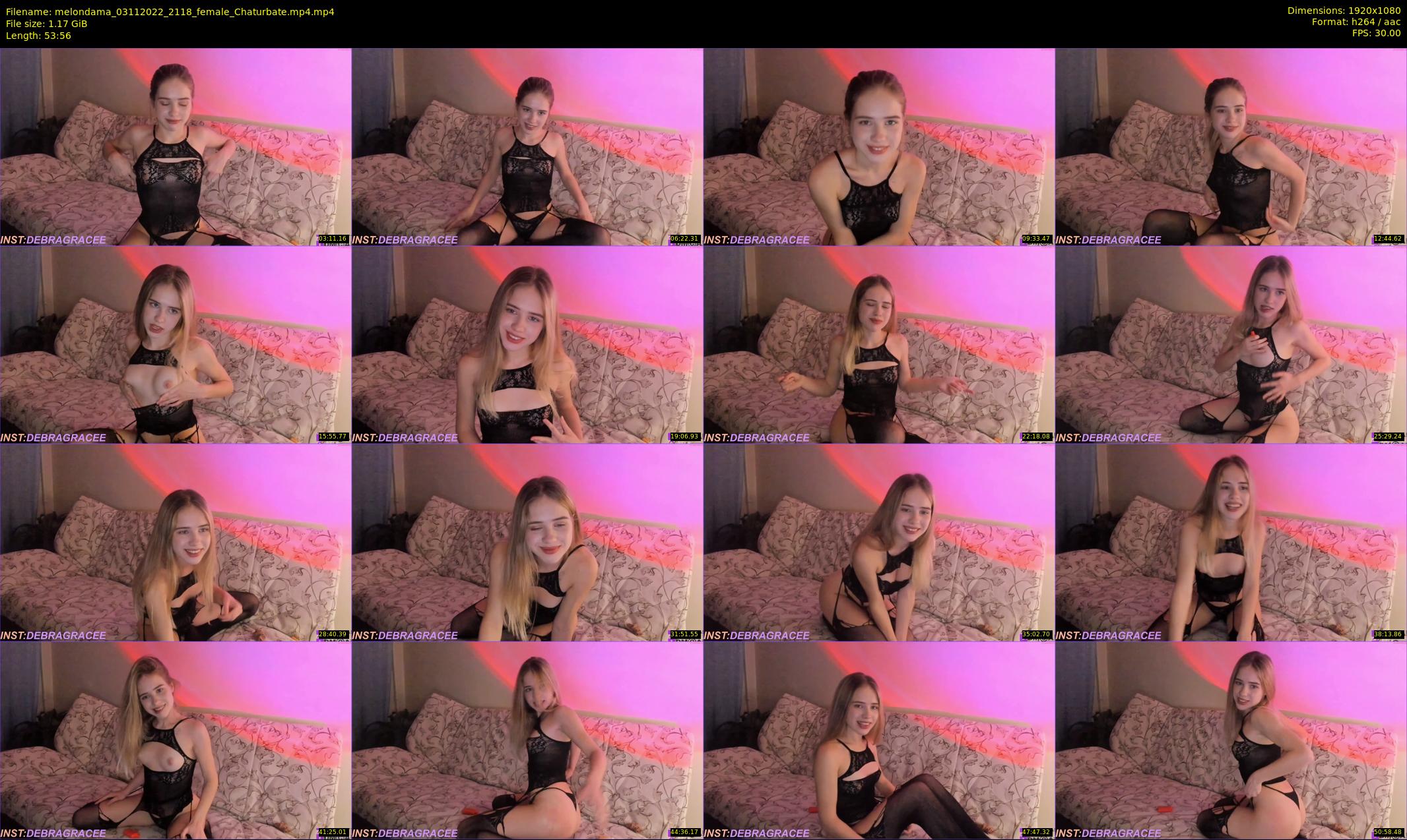 melondama — 54 minute Chaturbate female cam show recording, 1080p, Nov 3, 2022
