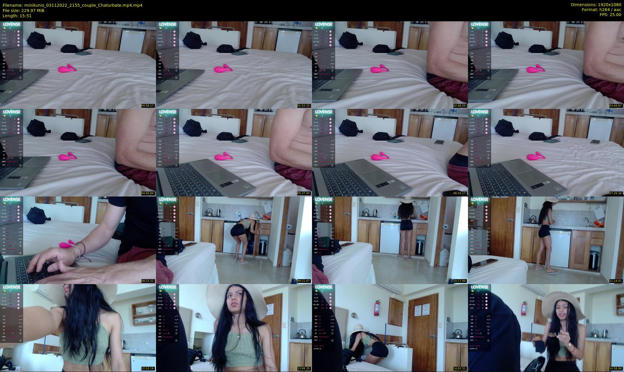 minikunis — 16 minute Chaturbate couple cam show recording, 1080p, Nov 3, 2022