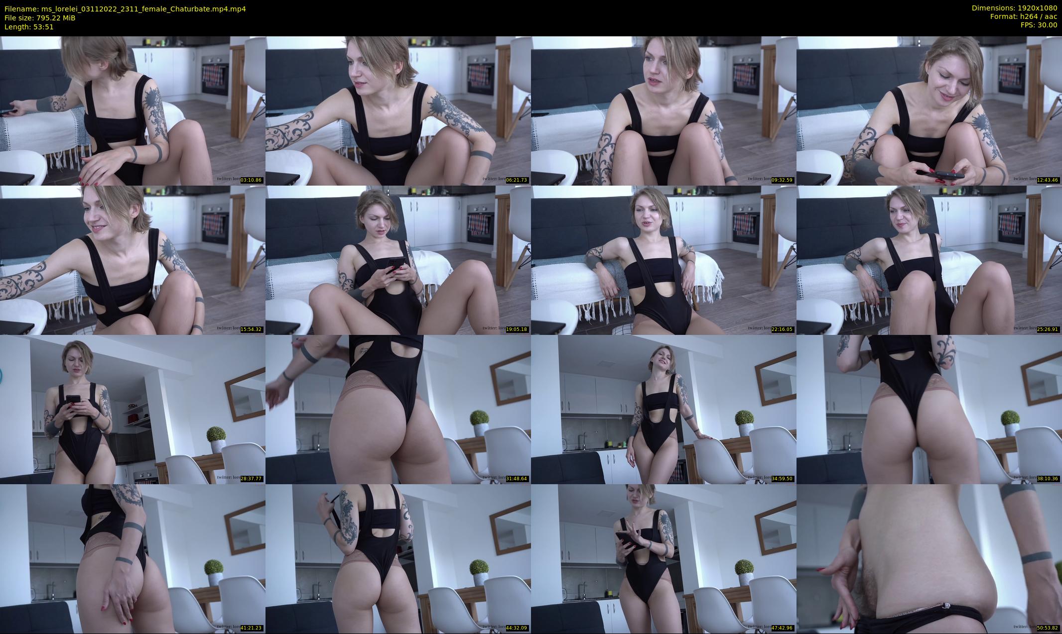 ms_lorelei — 54 minute Chaturbate female cam show recording, 1080p, Nov 3, 2022