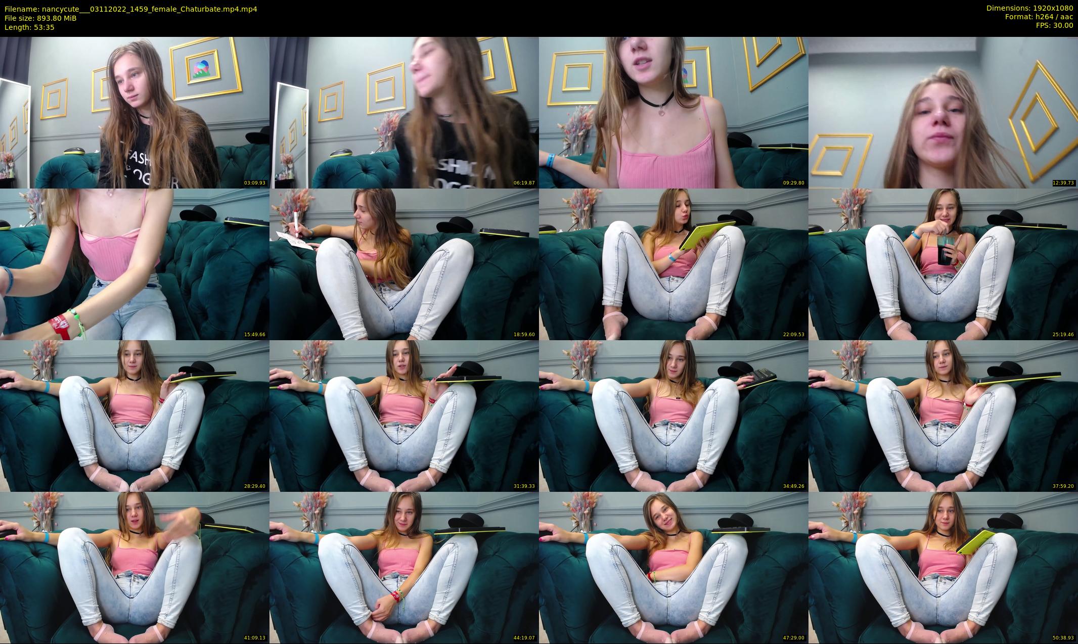 nancycute__ — 54 minute Chaturbate female cam show recording, 1080p, Nov 3, 2022