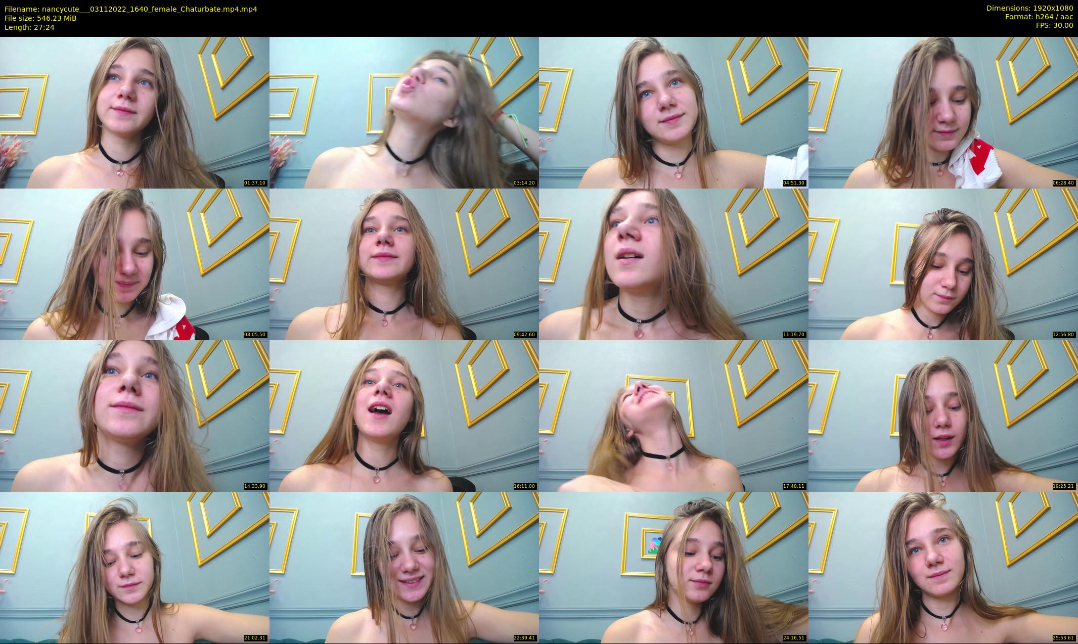 nancycute__ — 28 minute Chaturbate female cam show recording, 1080p, Nov 3, 2022