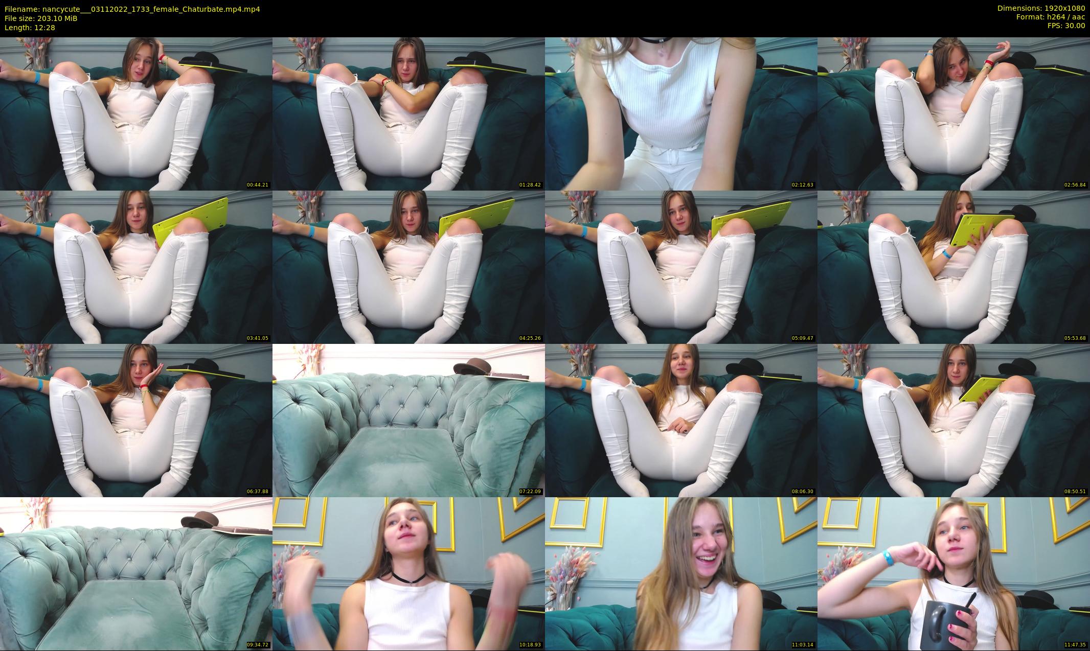 nancycute__ — 13 minute Chaturbate female cam show recording, 1080p, Nov 3, 2022