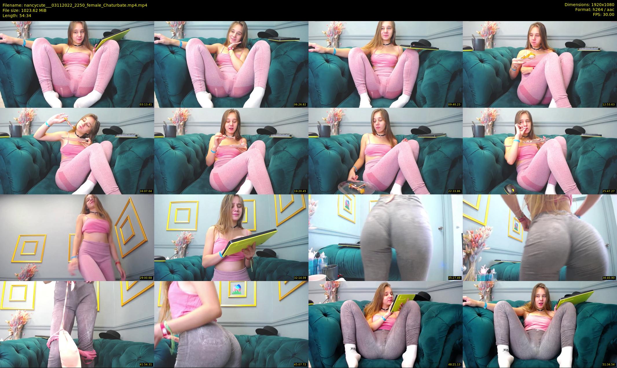 nancycute__ — 55 minute Chaturbate female cam show recording, 1080p, Nov 3, 2022