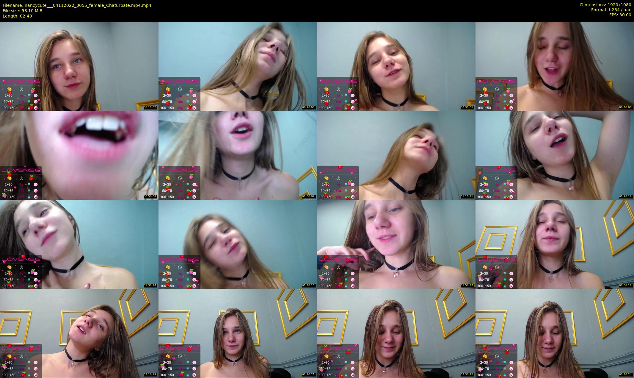 nancycute__ — 3 minute Chaturbate female cam show recording, 1080p, Nov 4, 2022
