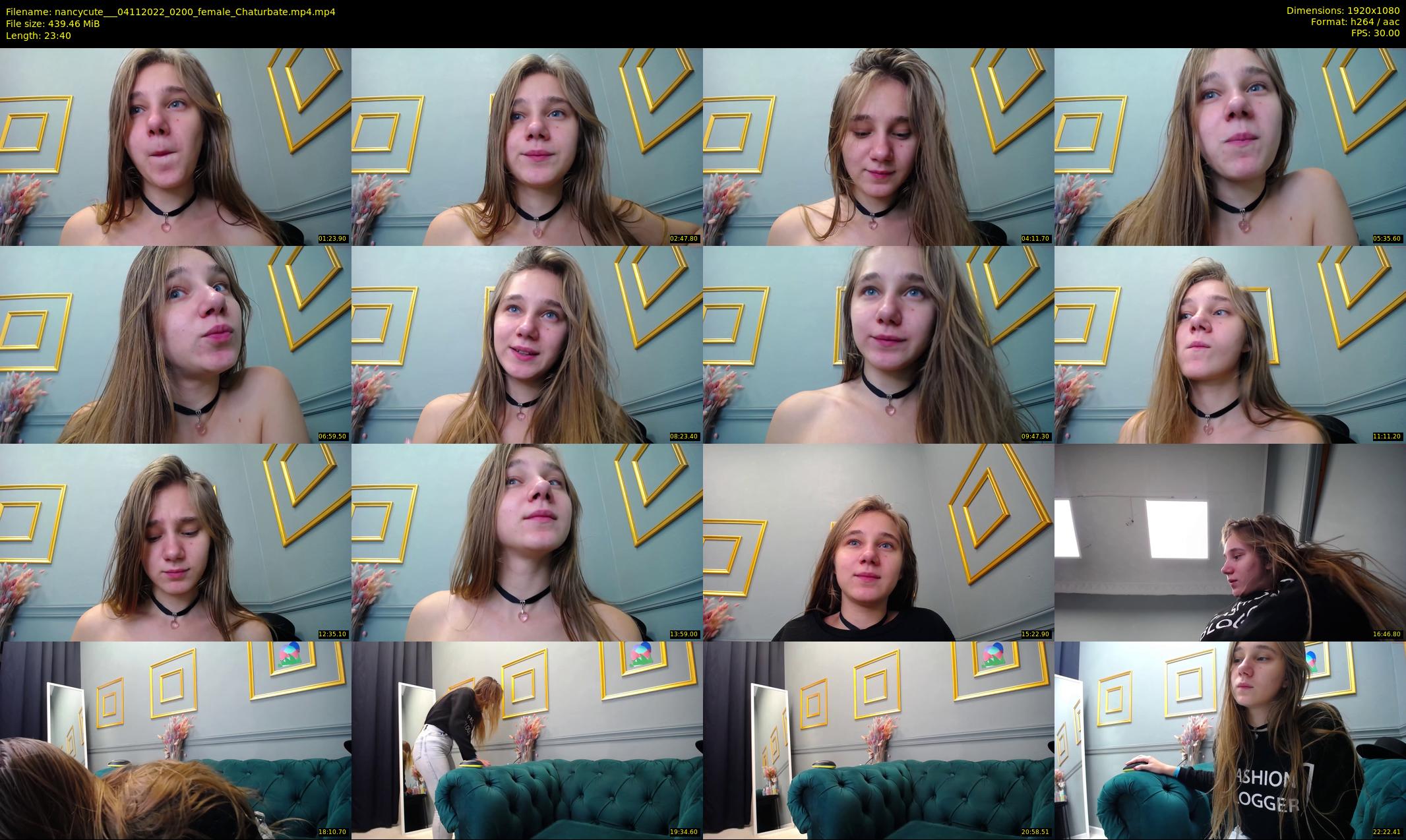 nancycute__ — 24 minute Chaturbate female cam show recording, 1080p, Nov 4, 2022