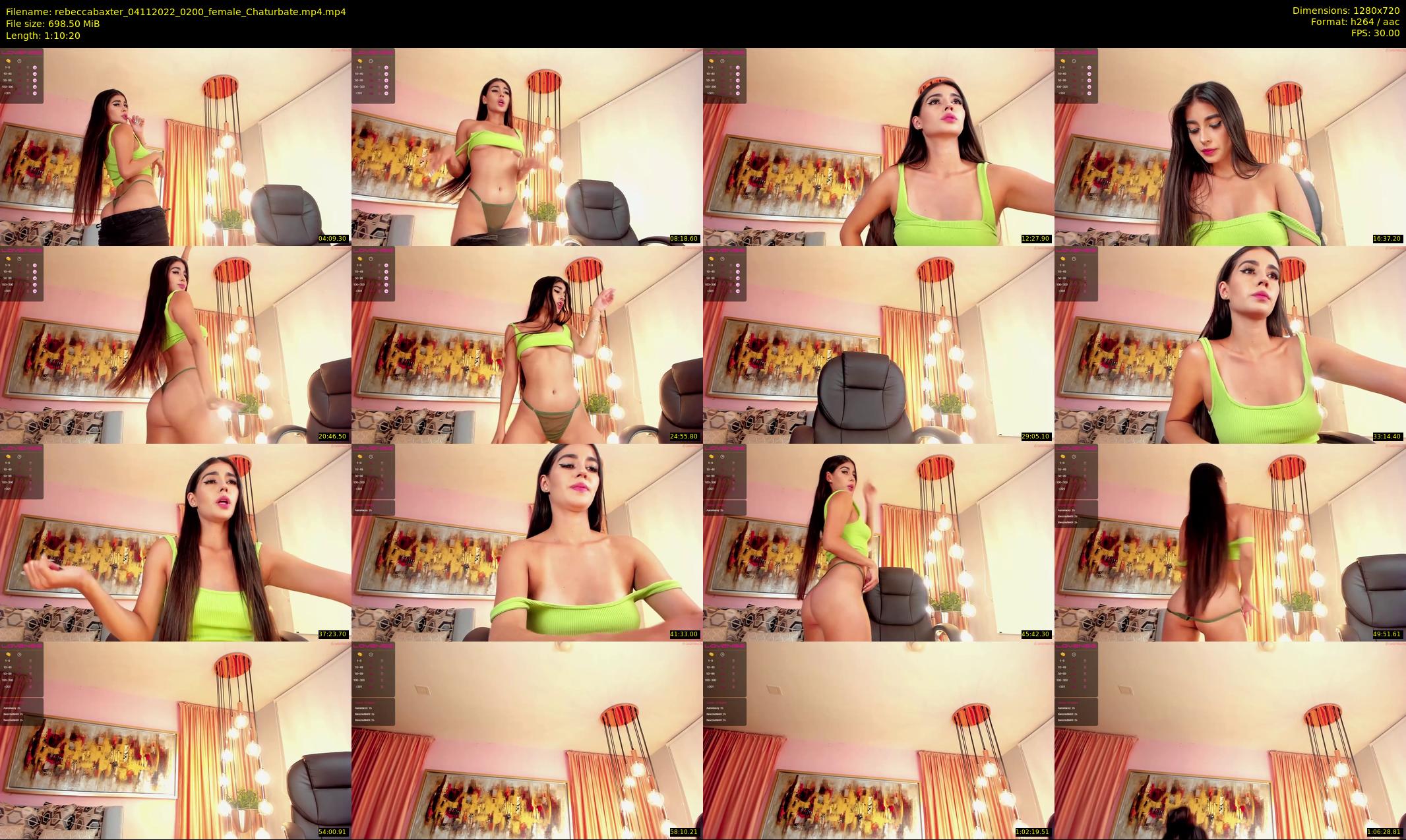rebeccabaxter — 71 minute Chaturbate female cam show recording, 720p, Nov 4, 2022