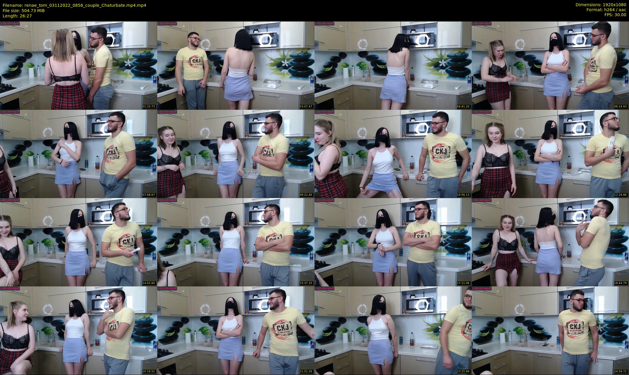 renae_tom — 27 minute Chaturbate couple cam show recording, 1080p, Nov 3, 2022