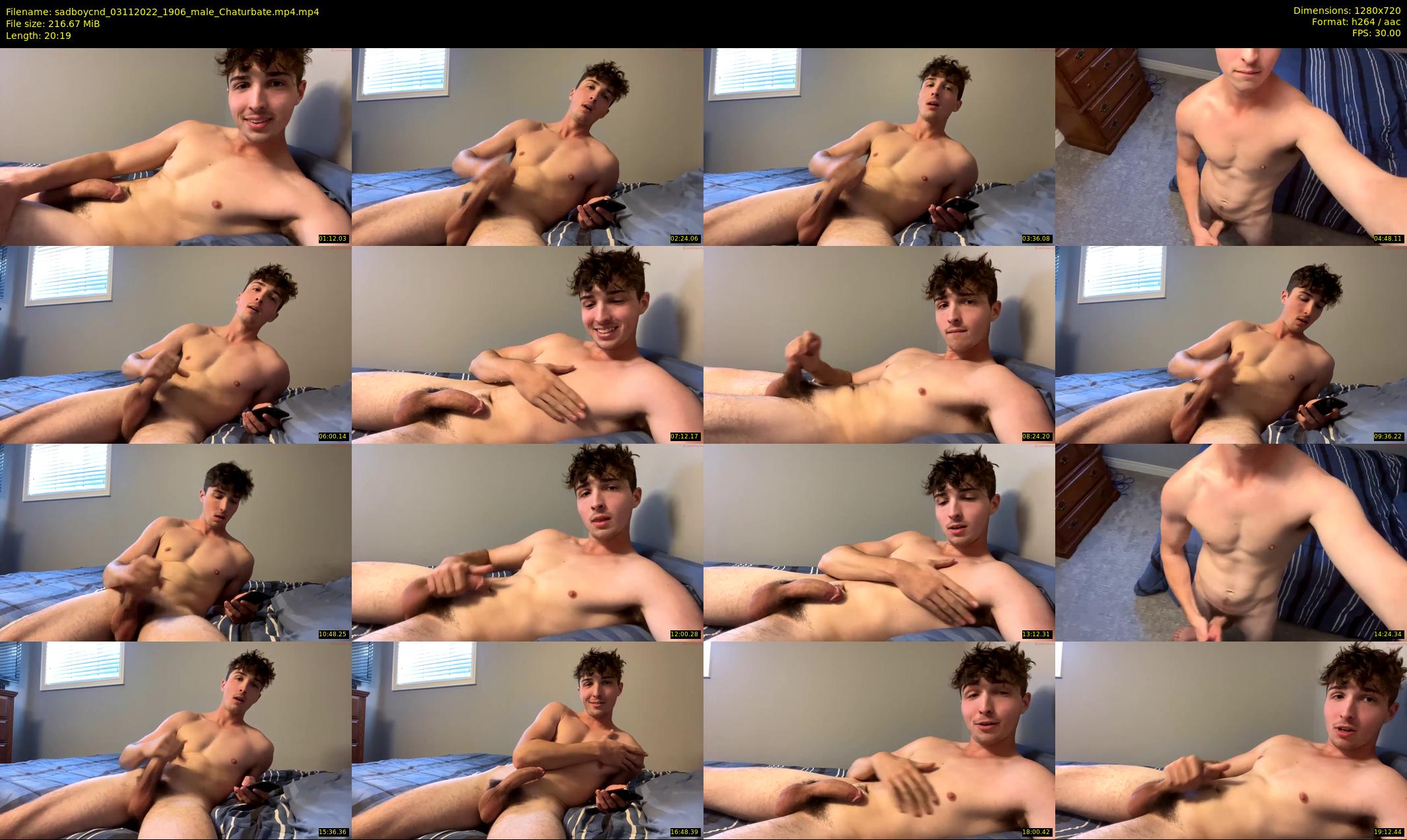 sadboycnd — 21 minute Chaturbate male cam show recording, 720p, Nov 3, 2022