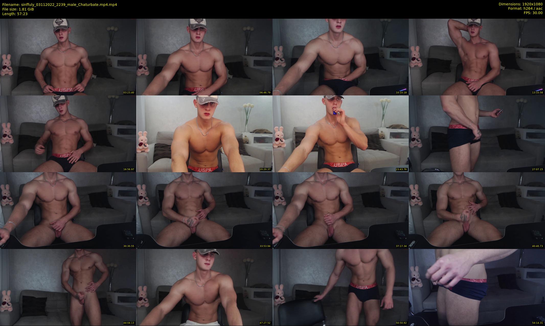 sinffuly — 58 minute Chaturbate male cam show recording, 1080p, Nov 3, 2022