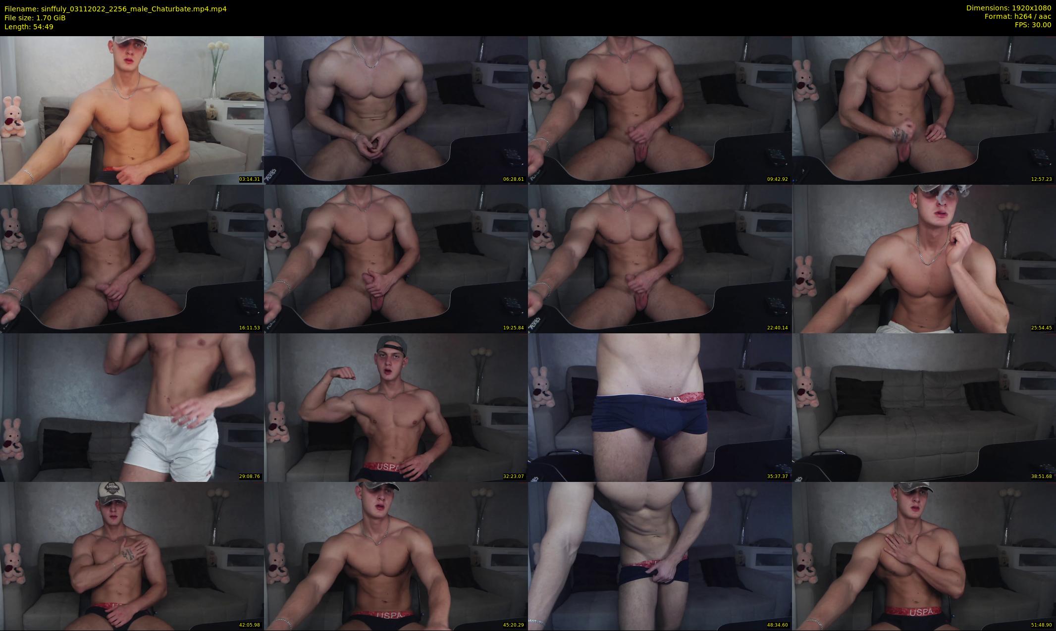 sinffuly — 55 minute Chaturbate male cam show recording, 1080p, Nov 3, 2022