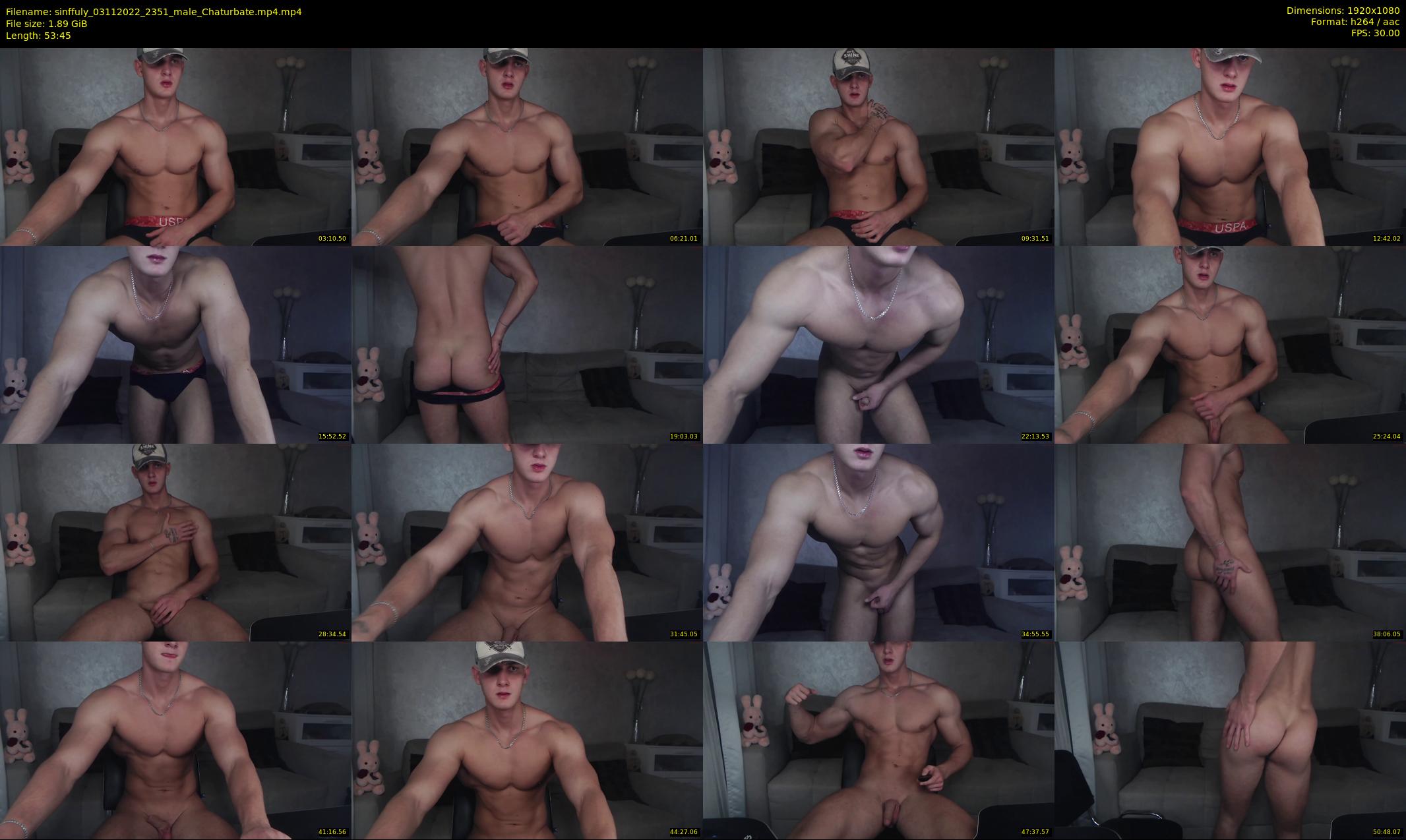 sinffuly — 54 minute Chaturbate male cam show recording, 1080p, Nov 3, 2022