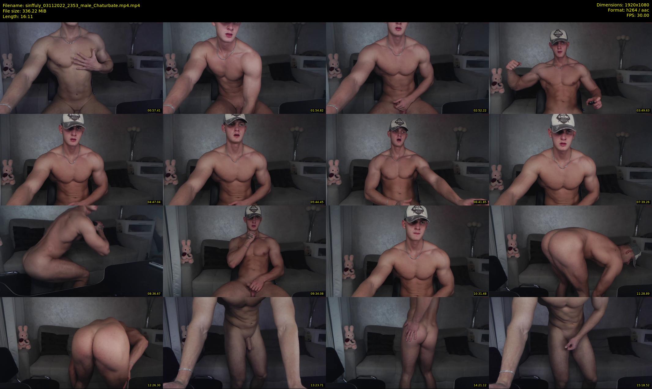 sinffuly — 17 minute Chaturbate male cam show recording, 1080p, Nov 3, 2022