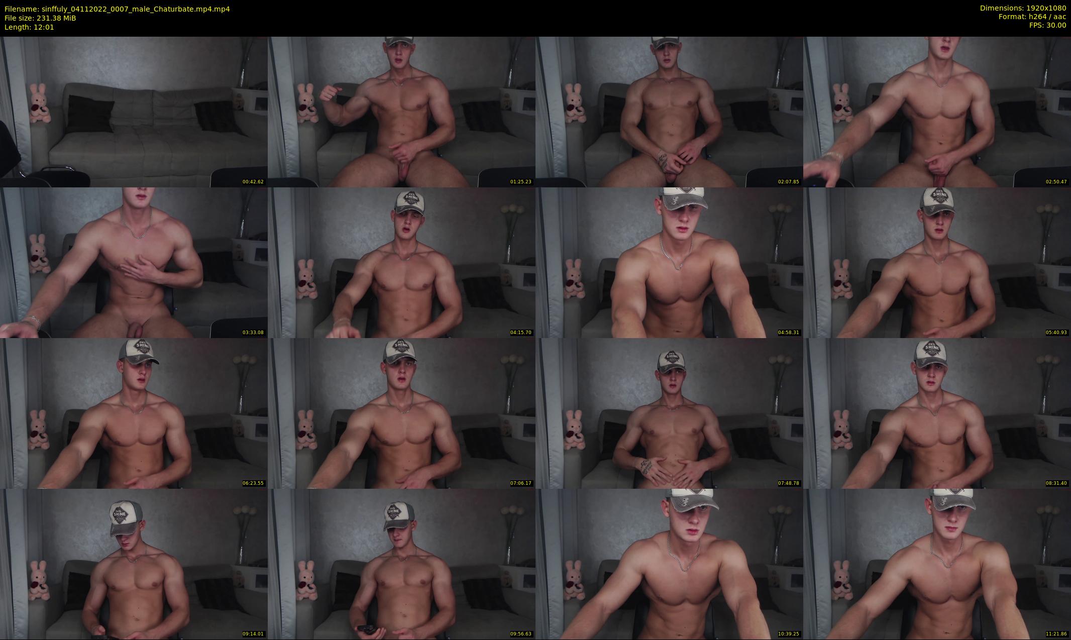sinffuly — 13 minute Chaturbate male cam show recording, 1080p, Nov 4, 2022