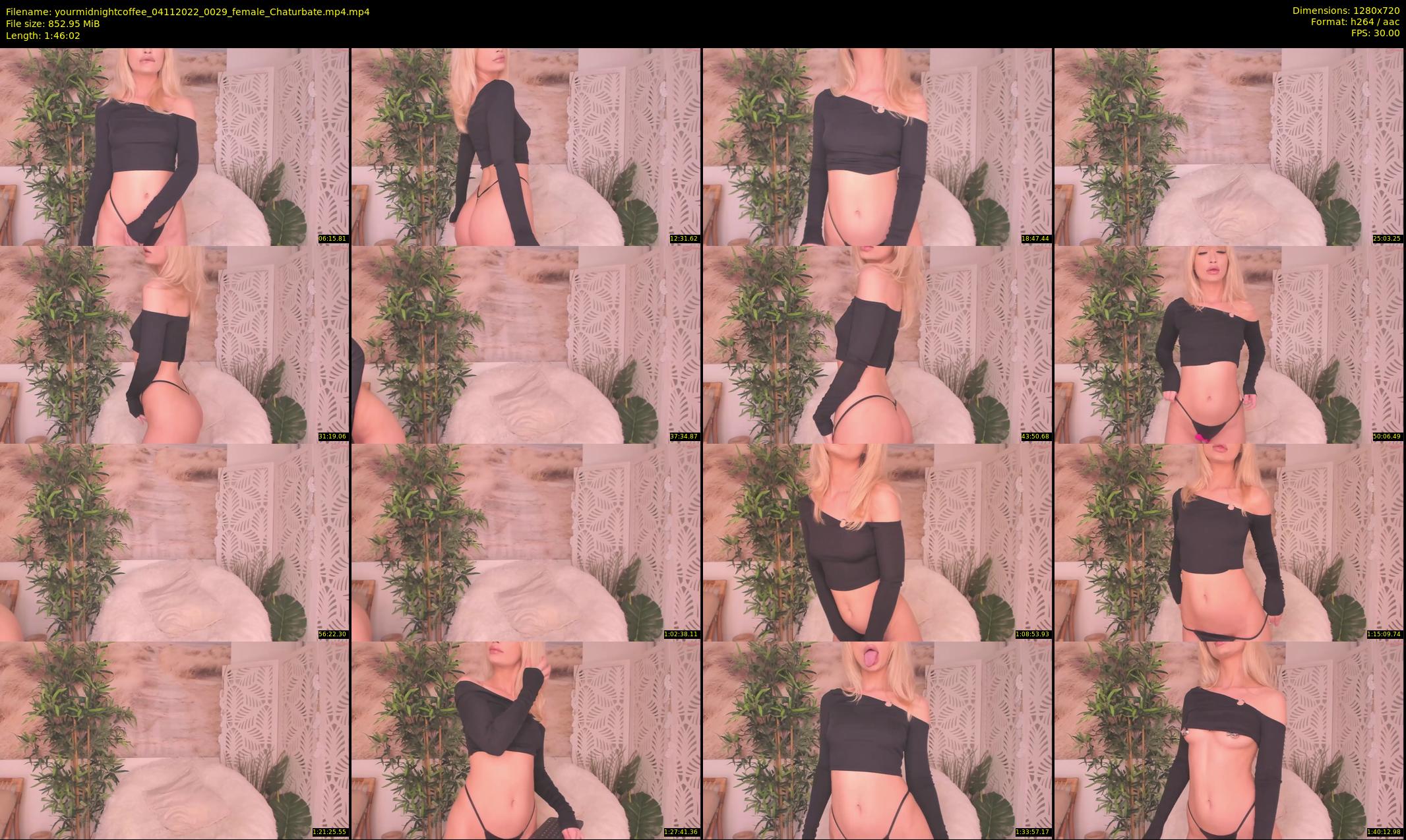 yourmidnightcoffee — 107 minute Chaturbate female cam show recording, 720p, Nov 4, 2022