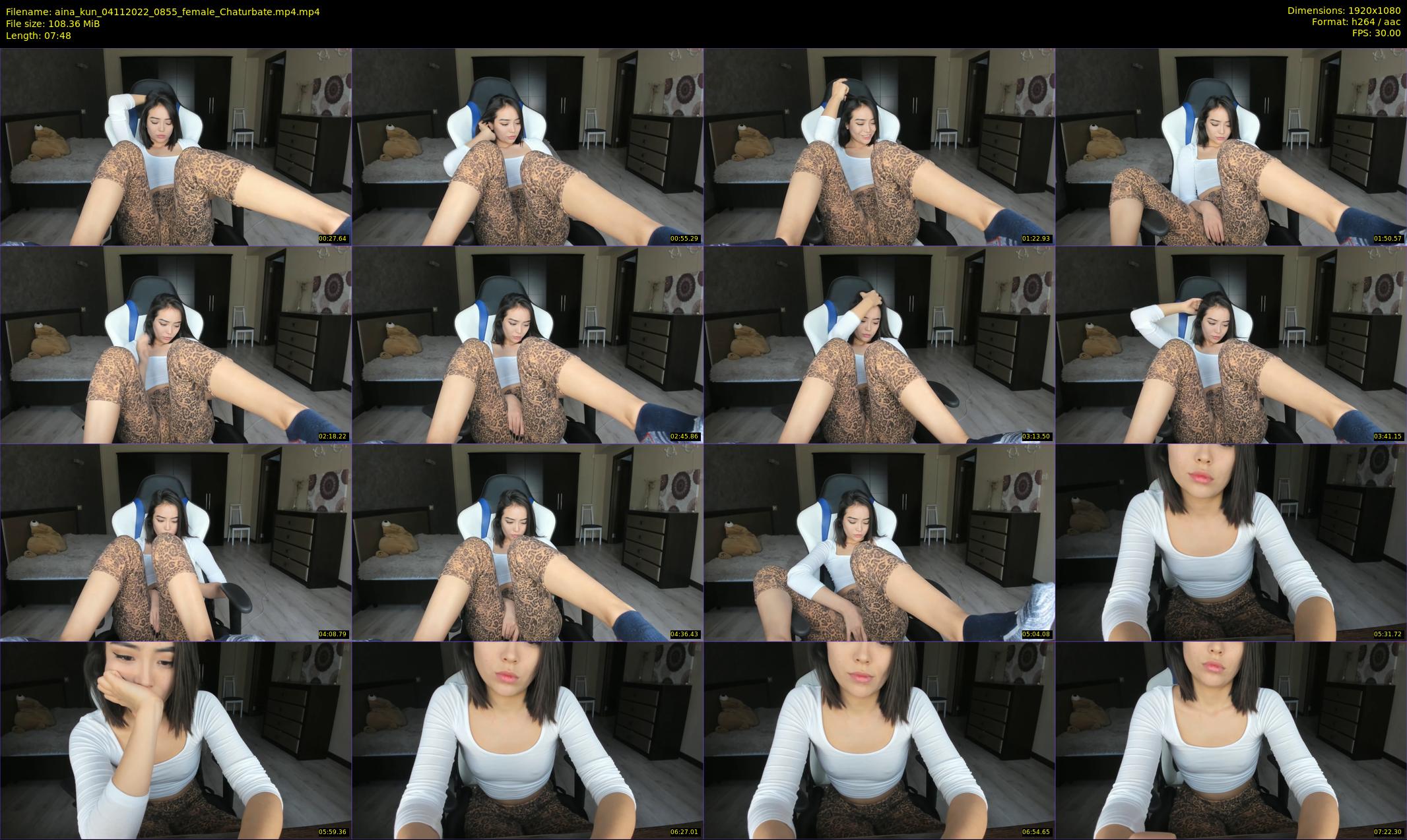 aina_kun — 8 minute Chaturbate female cam show recording, 1080p, Nov 4, 2022