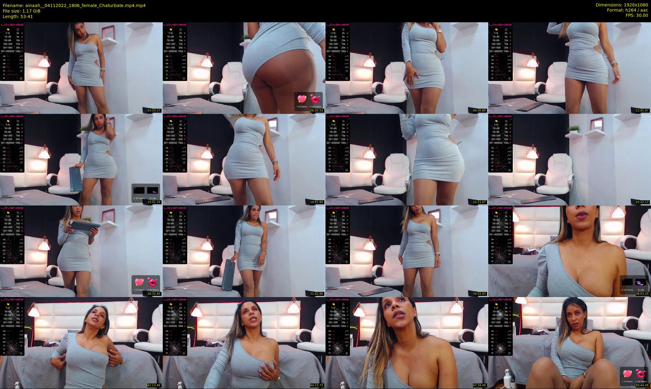 ainaah_ — 54 minute Chaturbate female cam show recording, 1080p, Nov 4, 2022