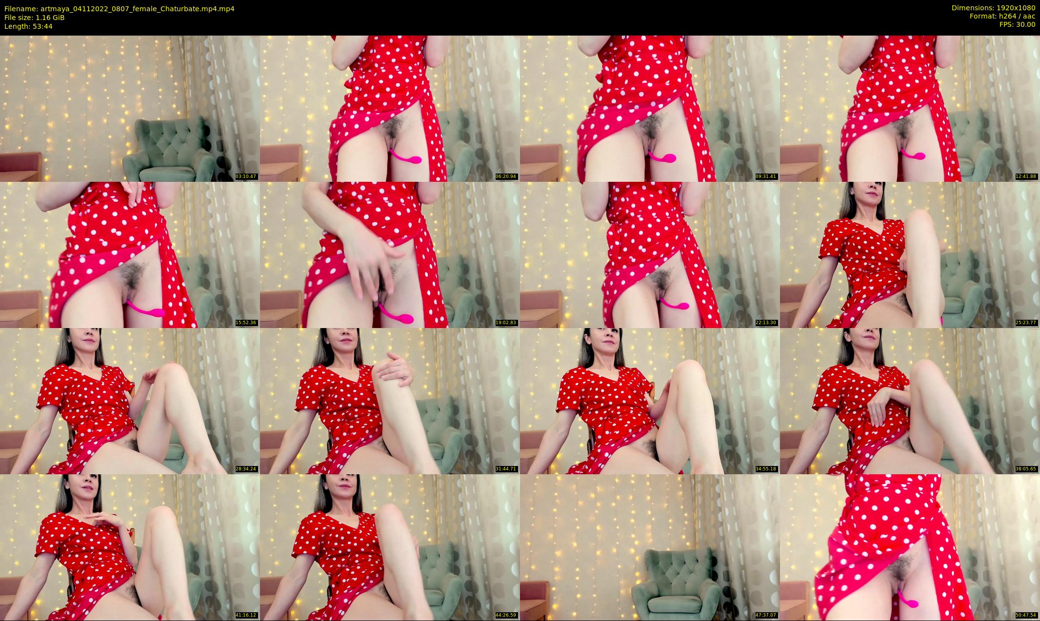 artmaya — 54 minute Chaturbate female cam show recording, 1080p, Nov 4, 2022