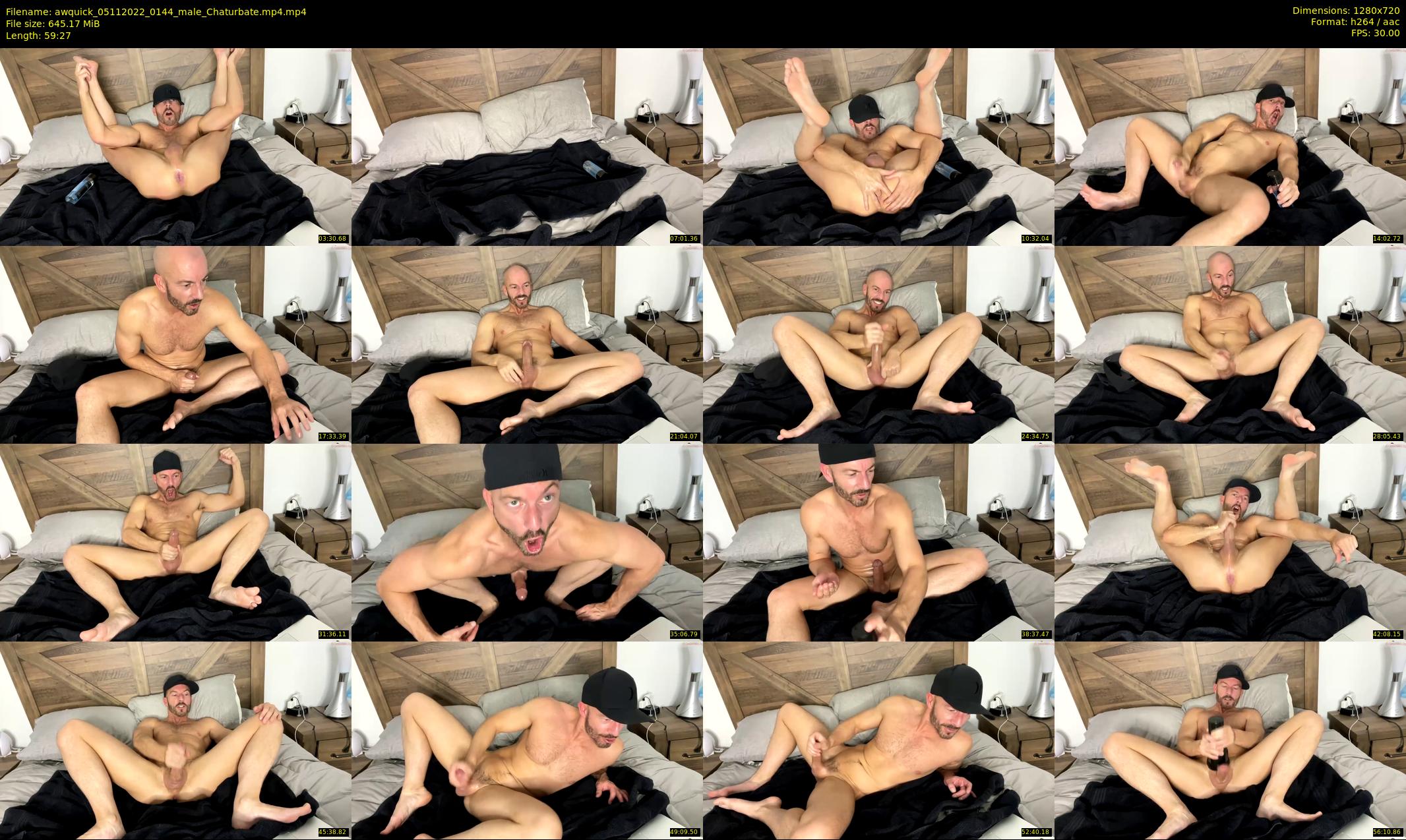 awquick — 60 minute Chaturbate male cam show recording, 720p, Nov 5, 2022