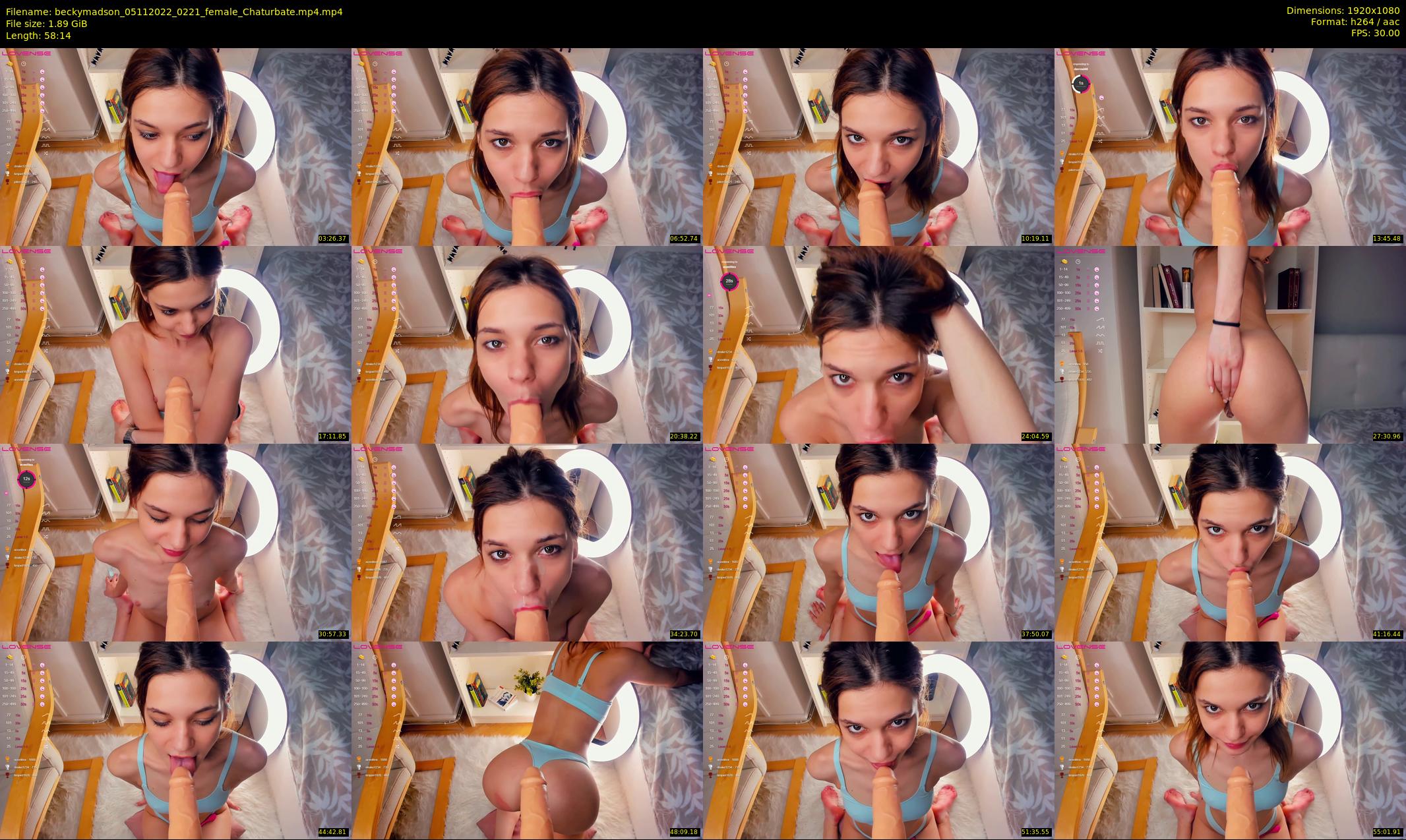 beckymadson — 59 minute Chaturbate female cam show recording, 1080p, Nov 5, 2022