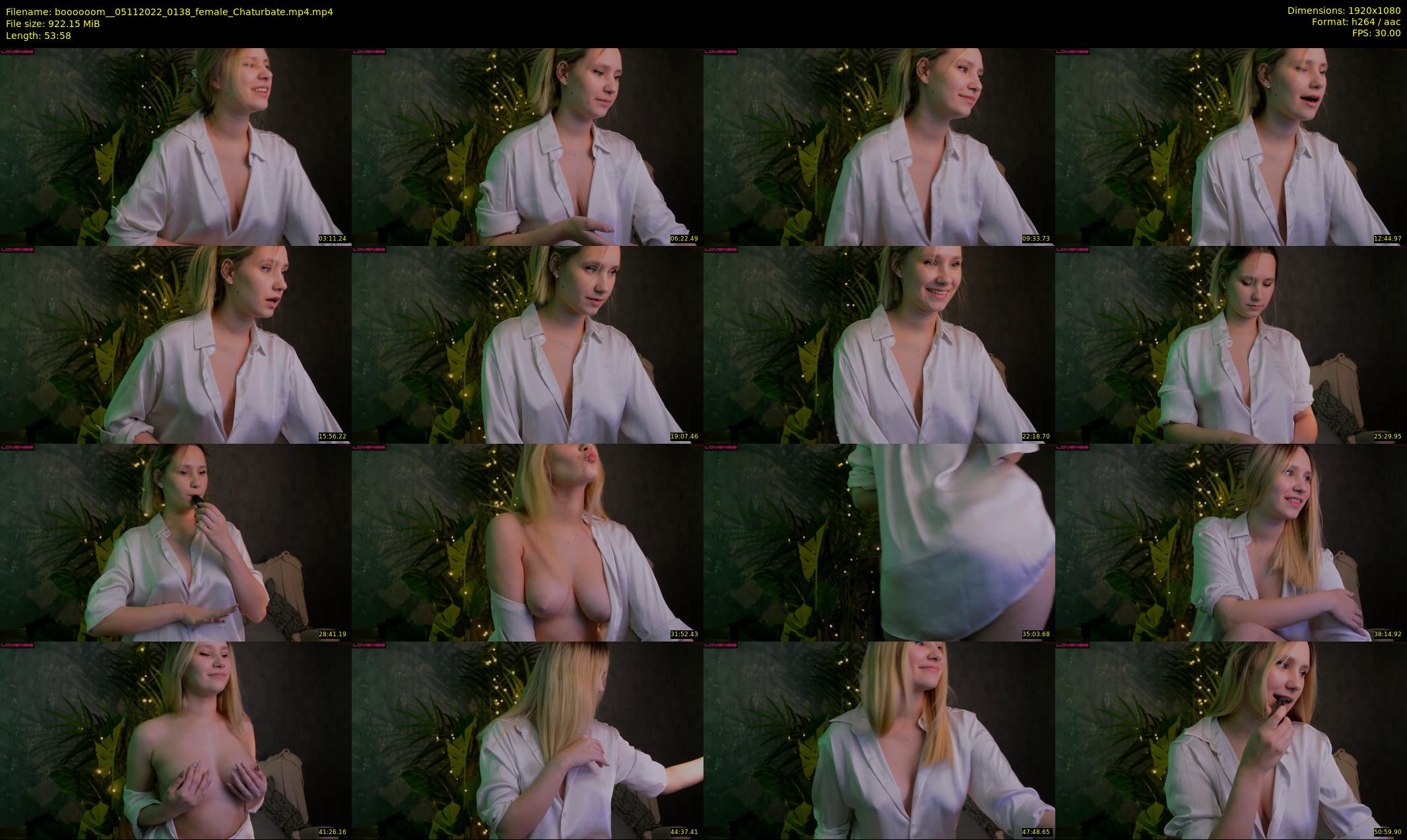 boooooom_ — 54 minute Chaturbate female cam show recording, 1080p, Nov 5, 2022