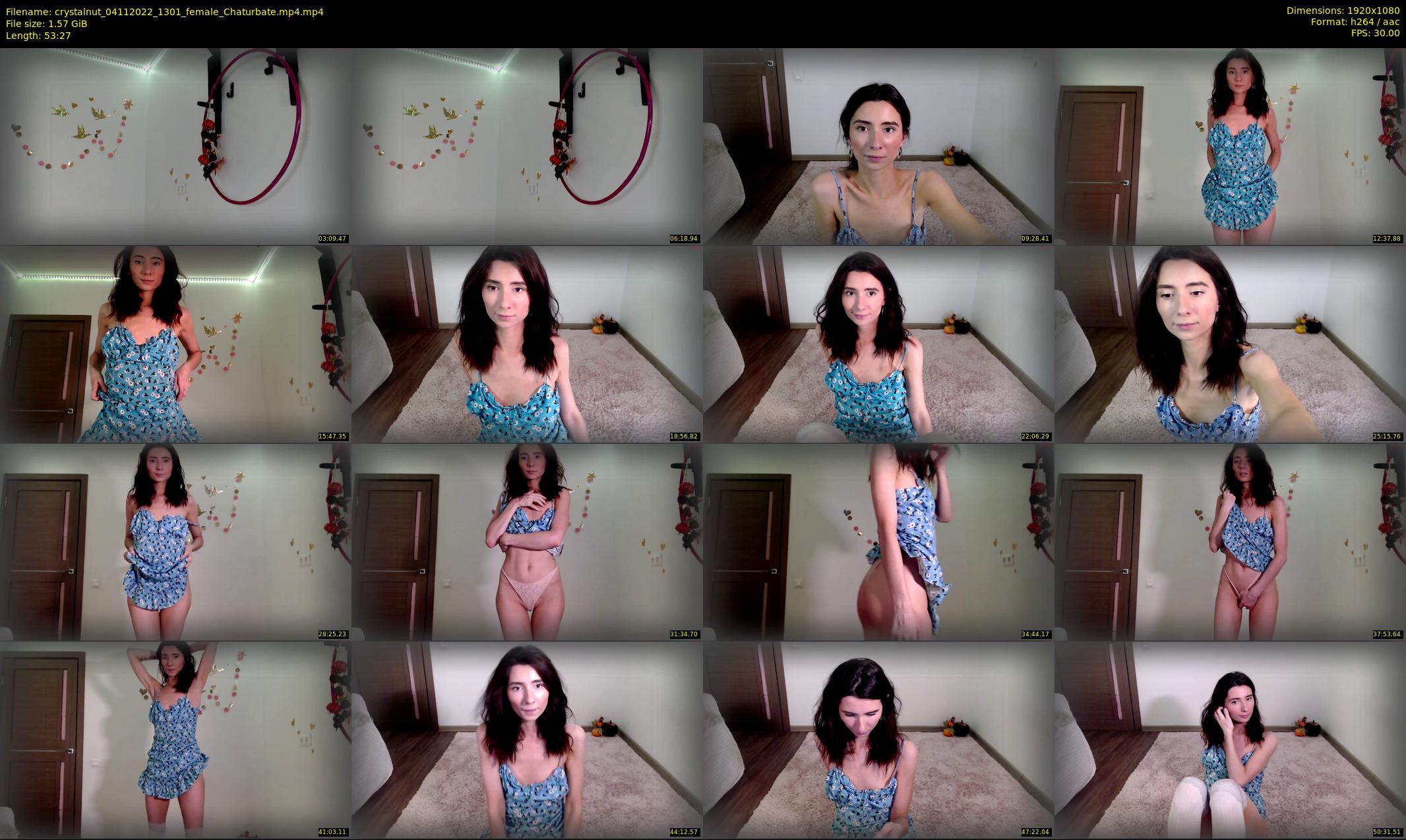 crystalnut — 54 minute Chaturbate female cam show recording, 1080p, Nov 4, 2022
