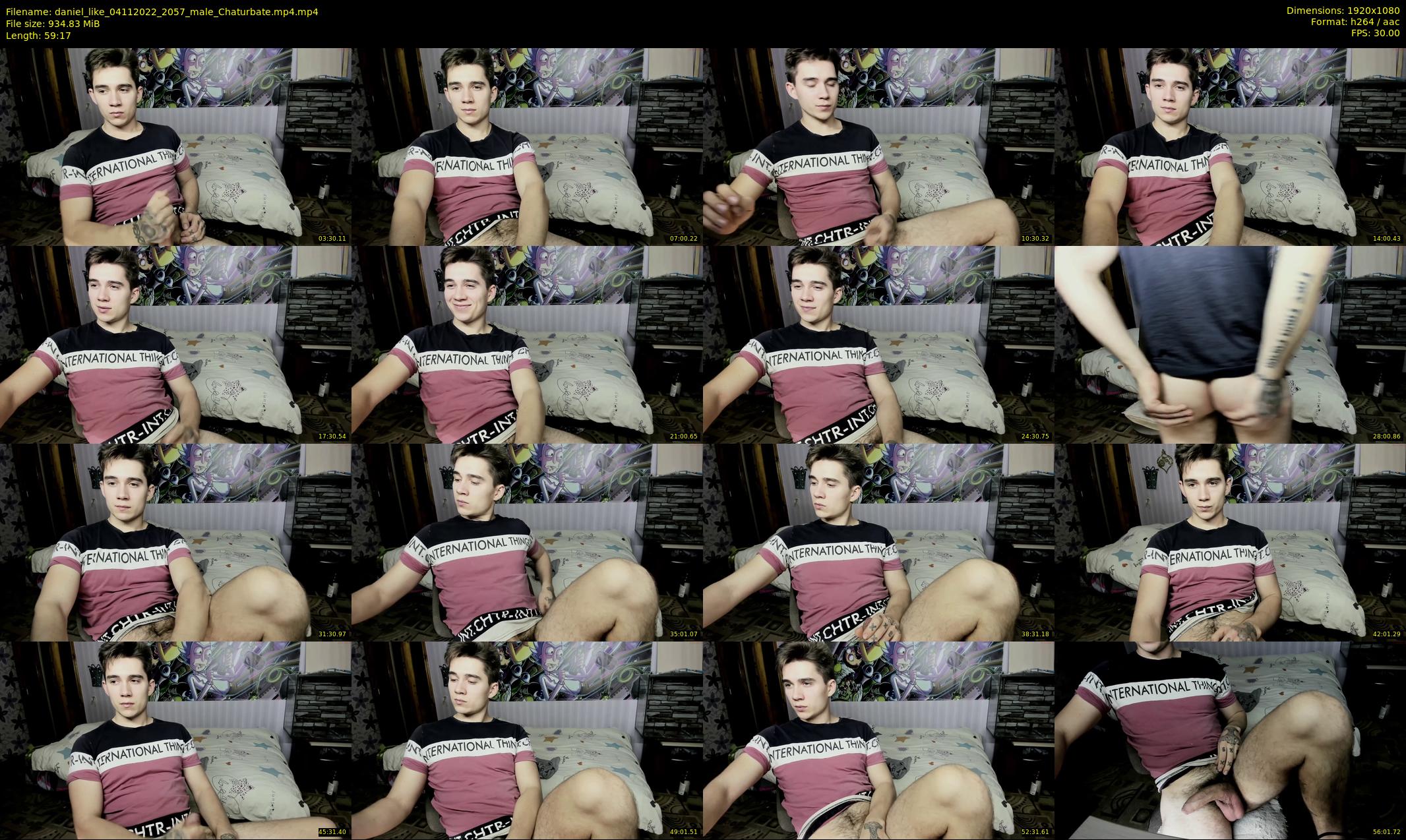 daniel_like — 60 minute Chaturbate male cam show recording, 1080p, Nov 4, 2022