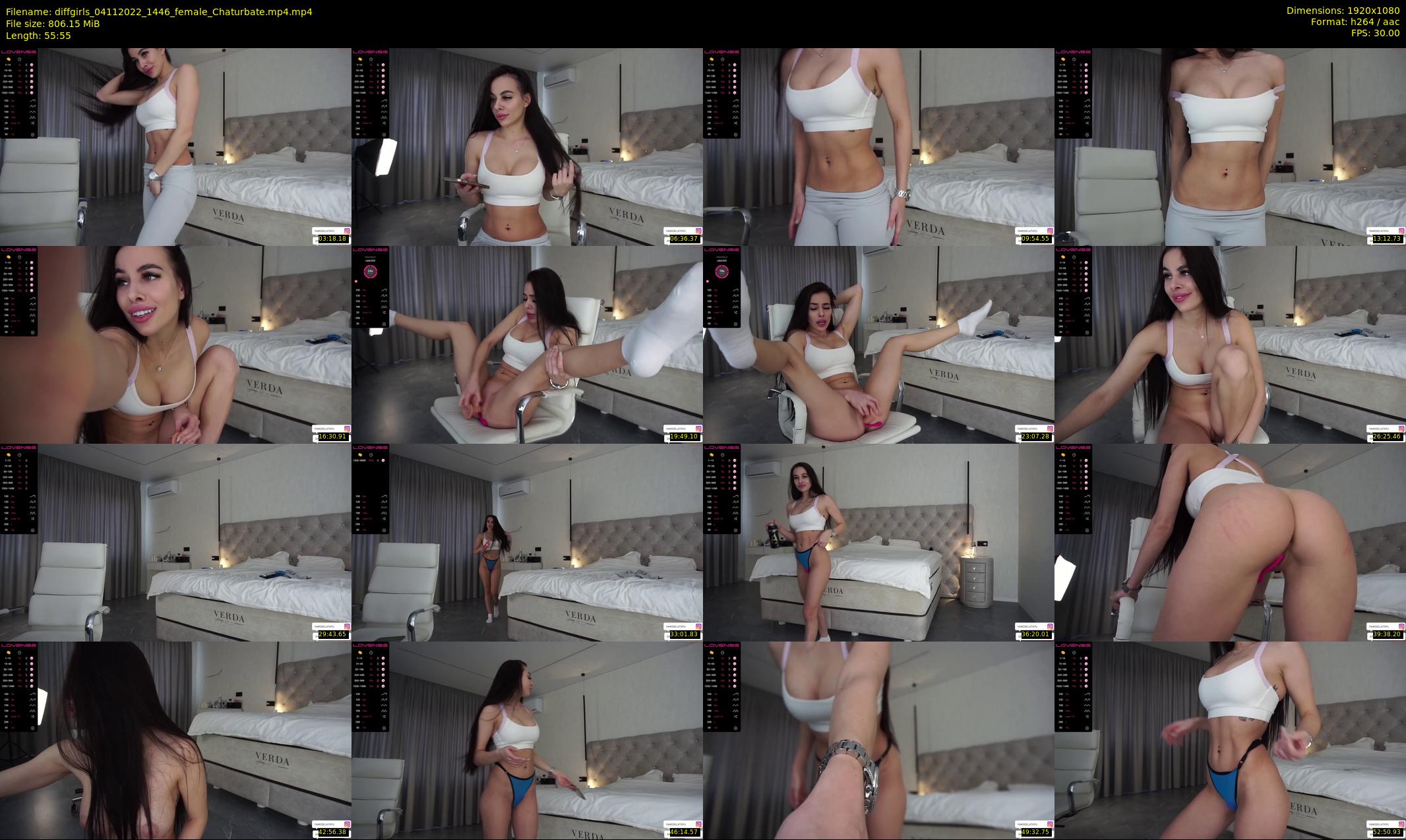 diffgirls — 56 minute Chaturbate female cam show recording, 1080p, Nov 4, 2022