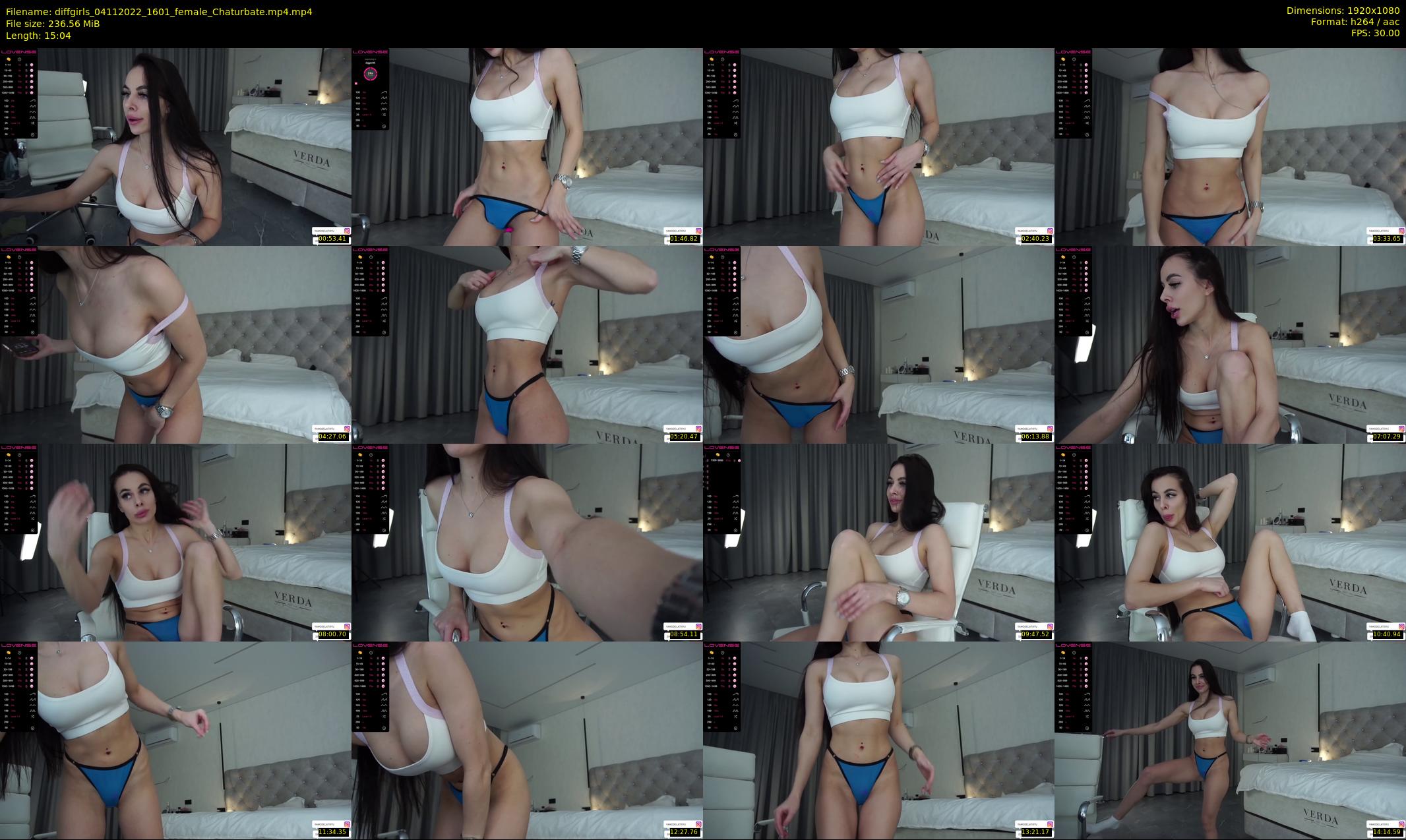 diffgirls — 16 minute Chaturbate female cam show recording, 1080p, Nov 4, 2022