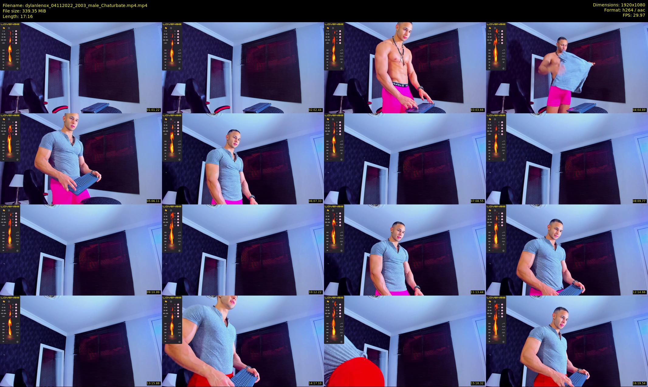 dylanlenox — 18 minute Chaturbate male cam show recording, 1080p, Nov 4, 2022