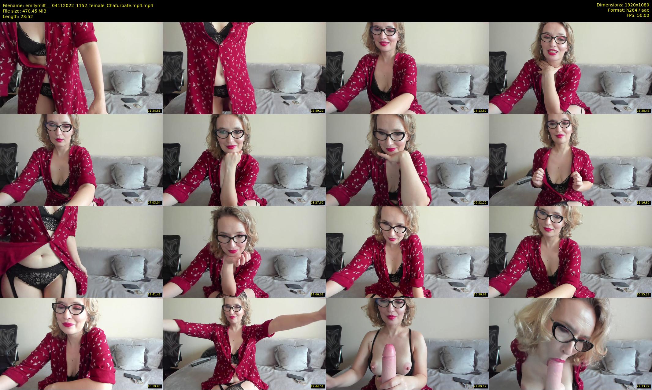 emilymilf__ — 24 minute Chaturbate female cam show recording, 1080p, Nov 4, 2022