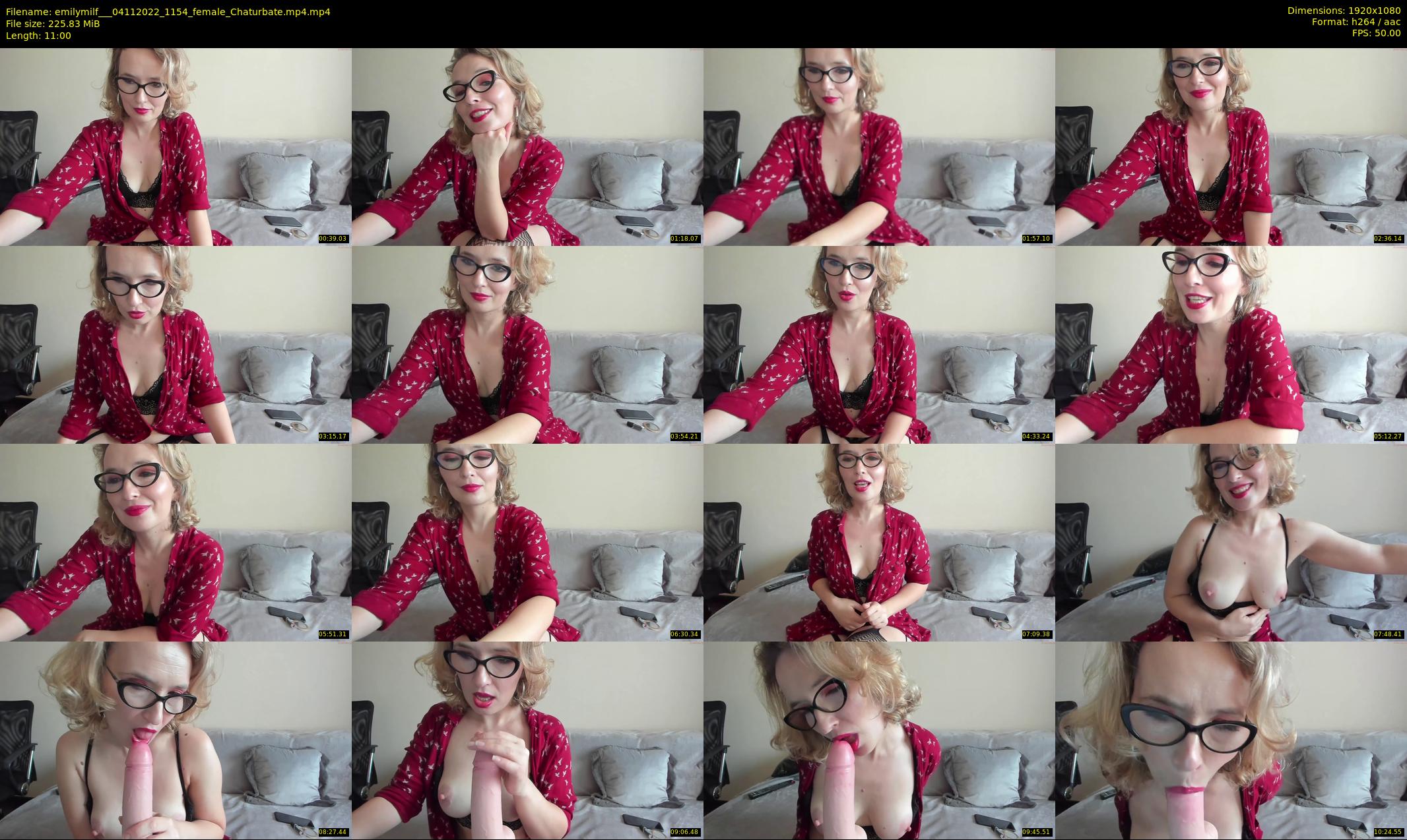 emilymilf__ — 11 minute Chaturbate female cam show recording, 1080p, Nov 4, 2022