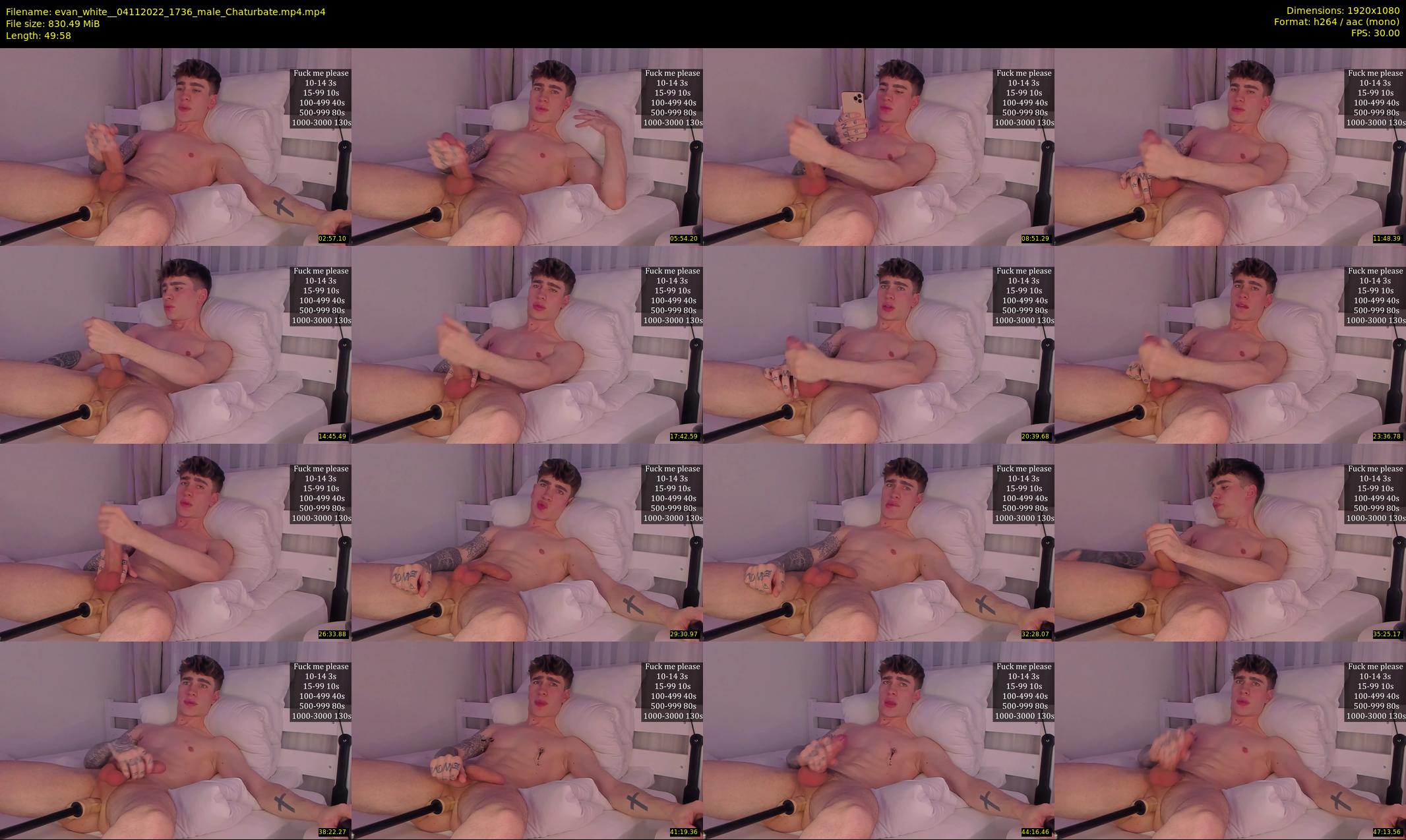 evan_white_ — 50 minute Chaturbate male cam show recording, 1080p, Nov 4, 2022