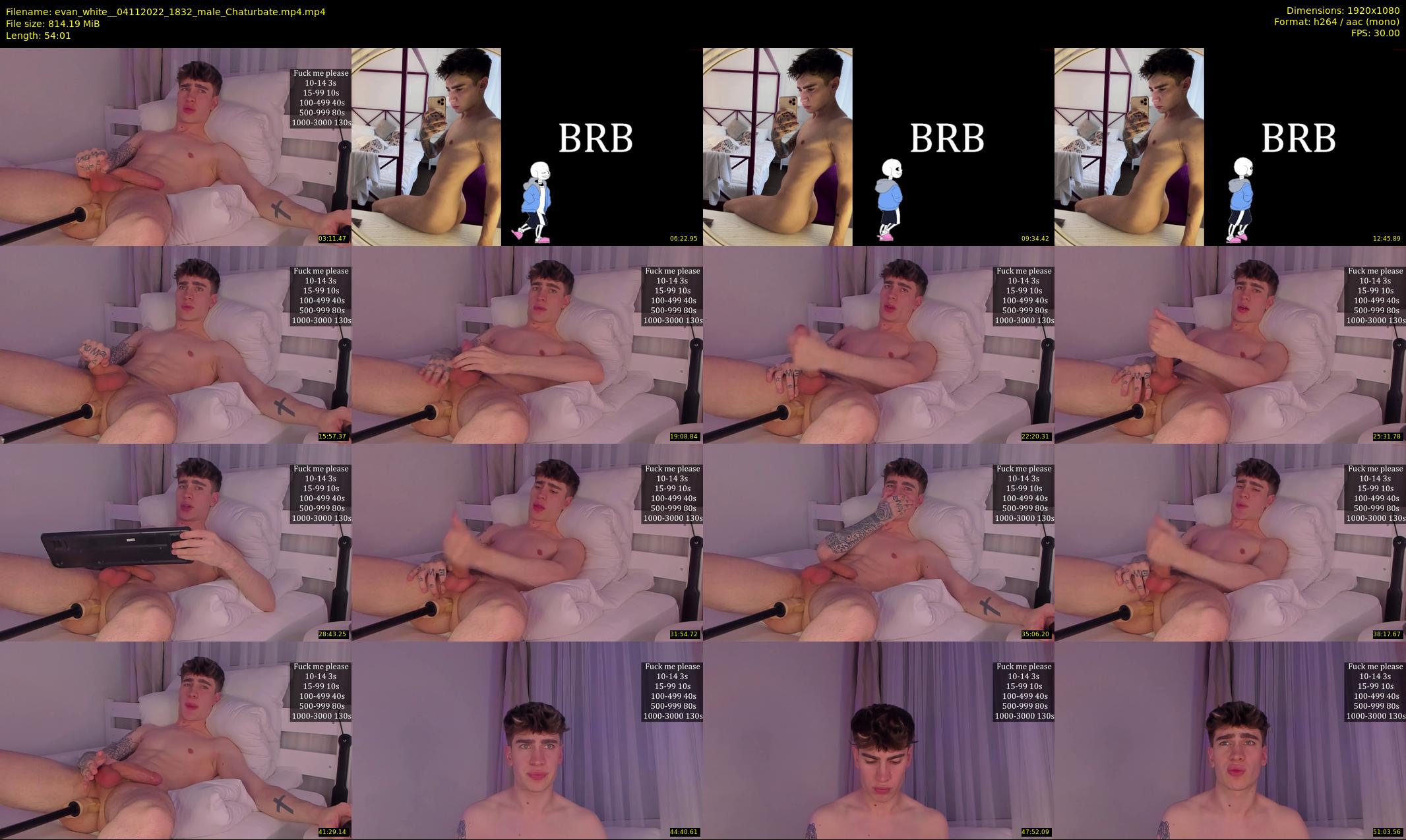 evan_white_ — 55 minute Chaturbate male cam show recording, 1080p, Nov 4, 2022