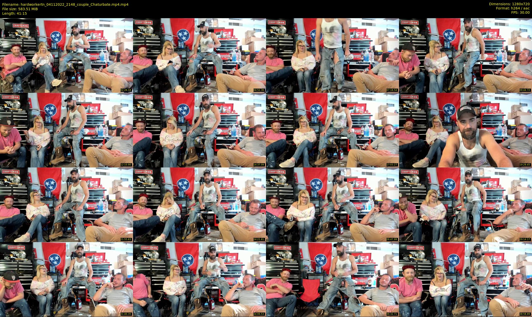 hardworkertn — 42 minute Chaturbate male cam show recording, 720p, Nov 4, 2022